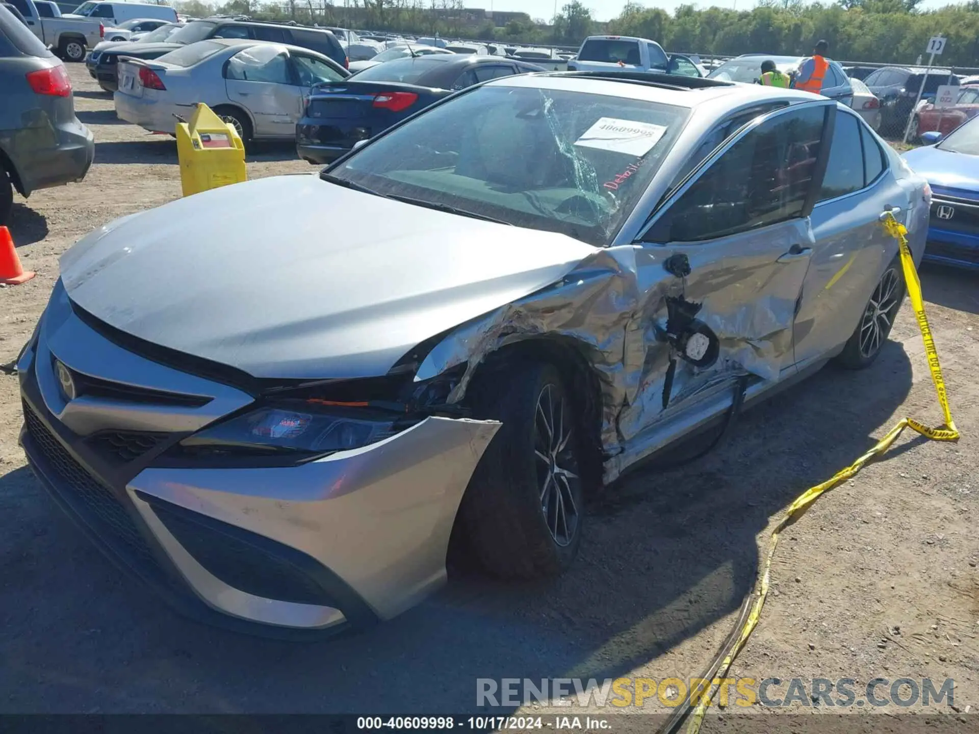 3 Photograph of a damaged car 4T1T11BK1NU060802 TOYOTA CAMRY 2022