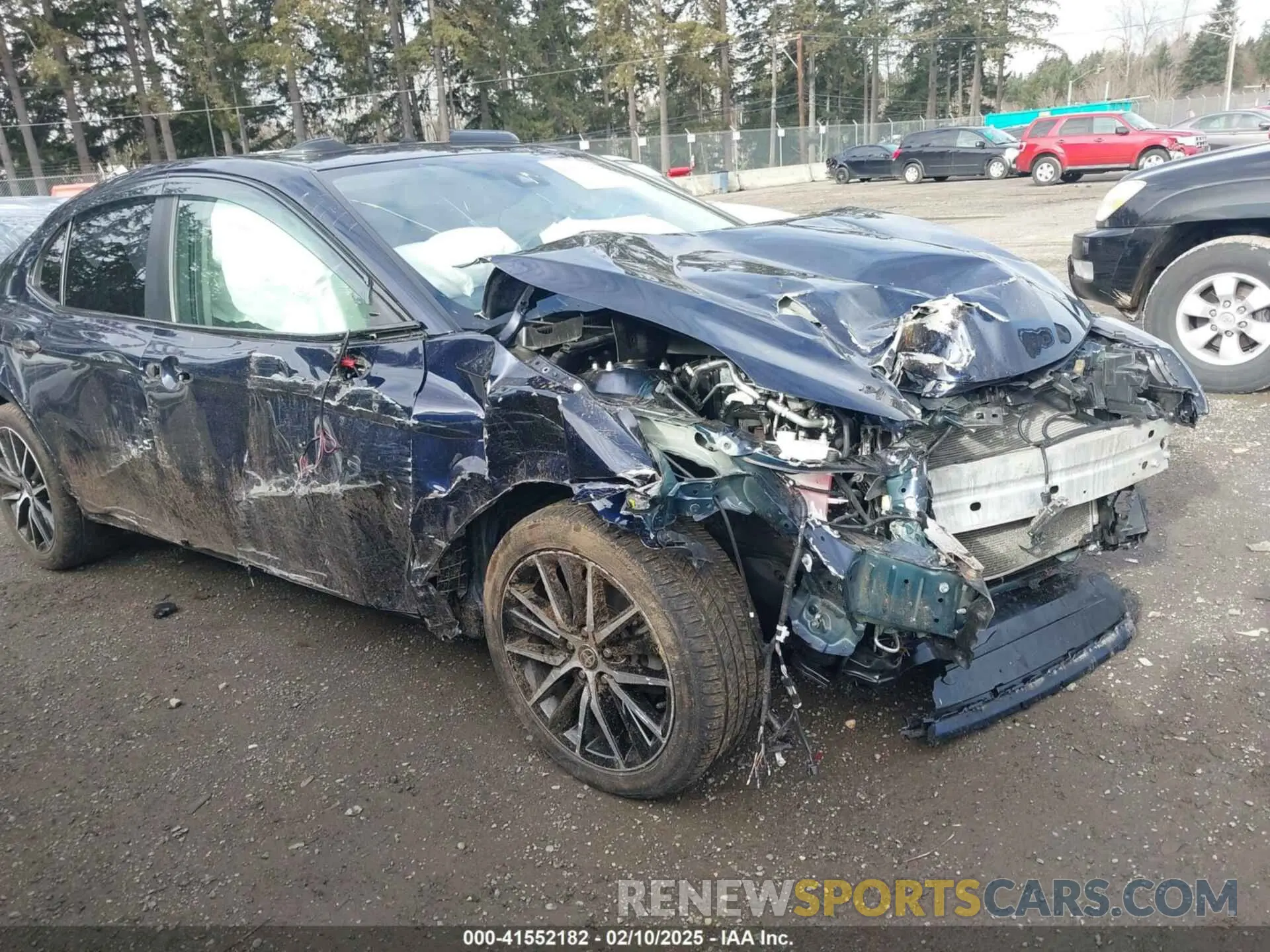 1 Photograph of a damaged car 4T1T11BK2NU053518 TOYOTA CAMRY 2022