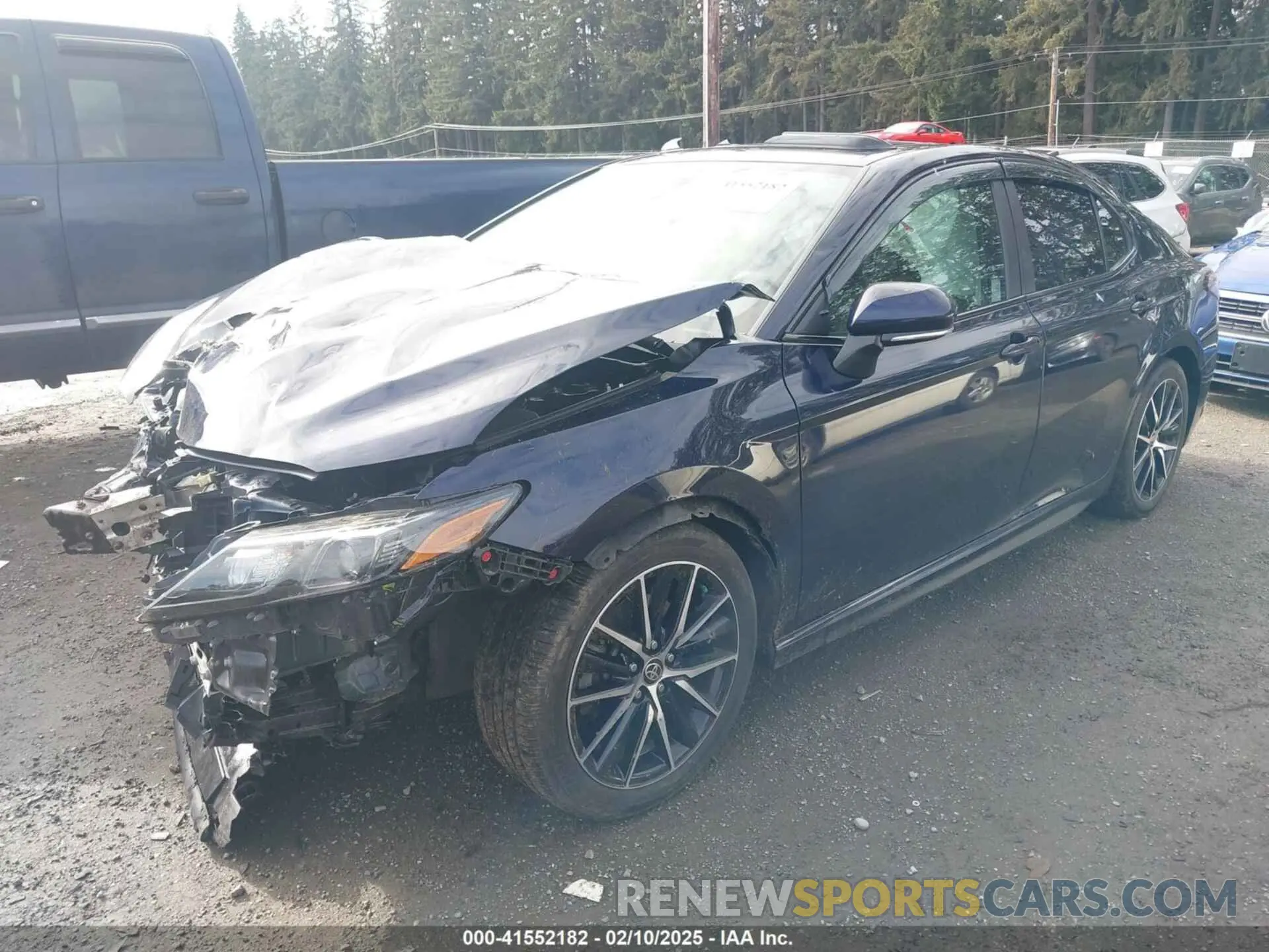2 Photograph of a damaged car 4T1T11BK2NU053518 TOYOTA CAMRY 2022