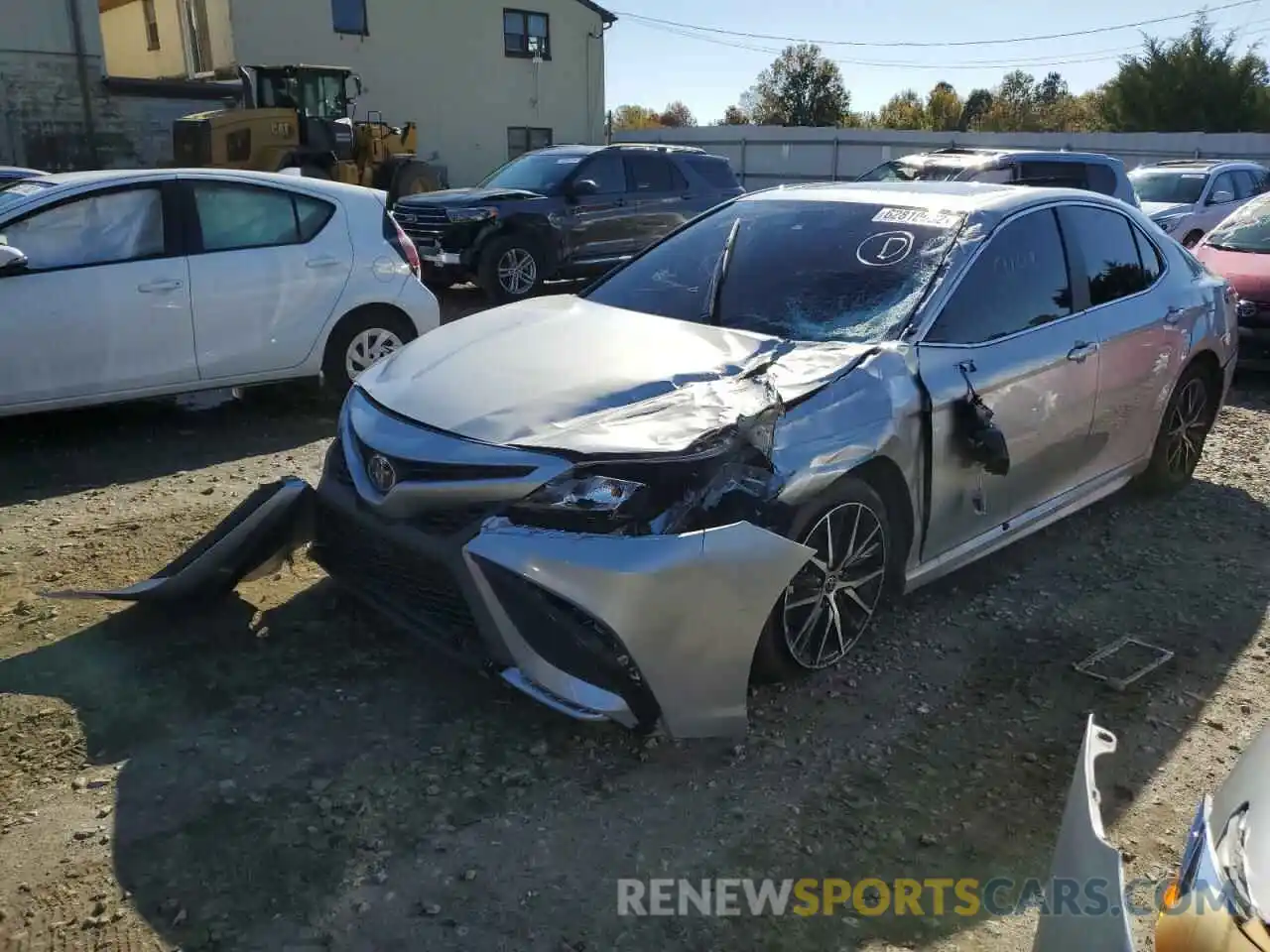 2 Photograph of a damaged car 4T1T11BK4NU067100 TOYOTA CAMRY 2022