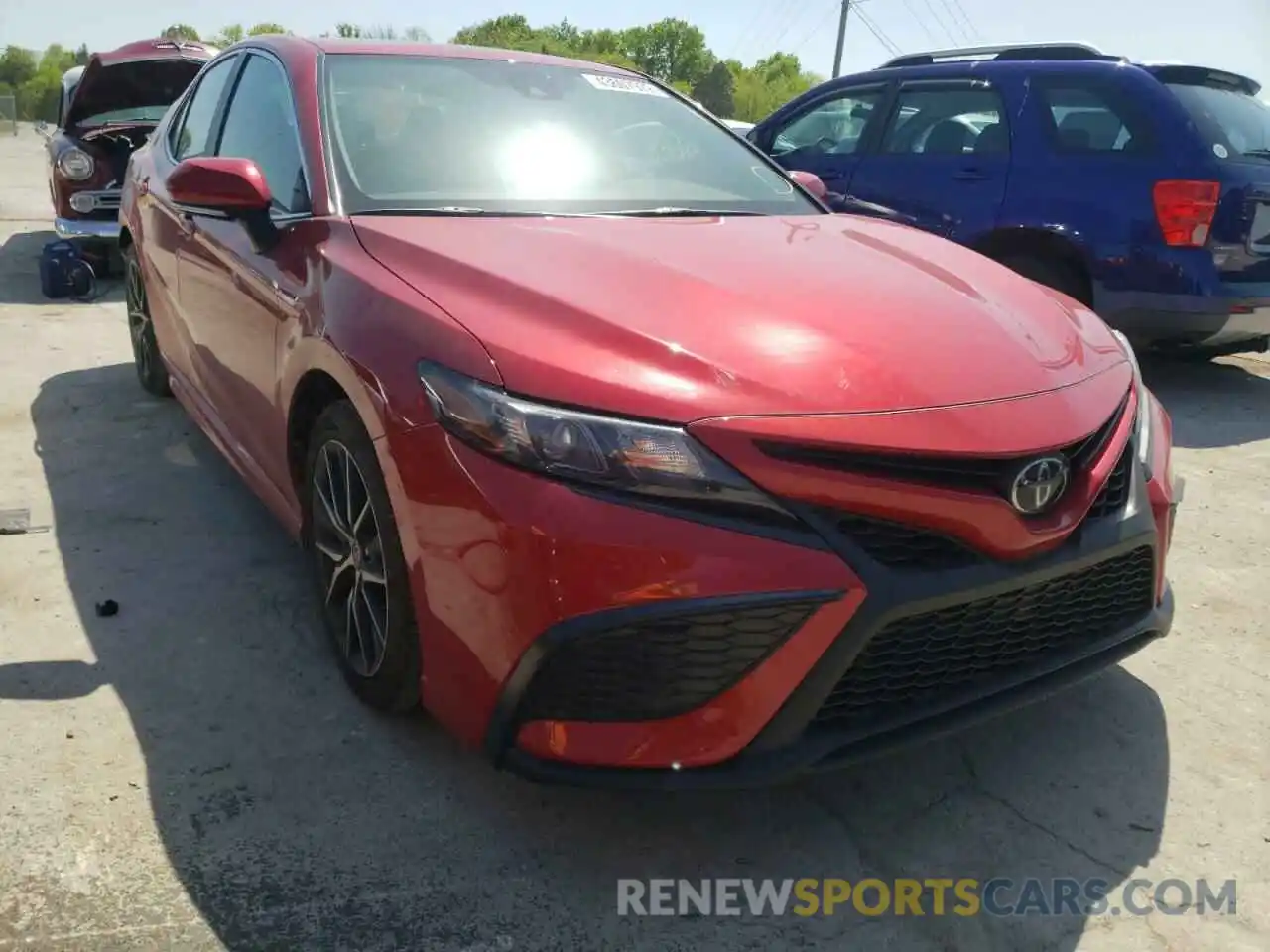 1 Photograph of a damaged car 4T1T11BK7NU053529 TOYOTA CAMRY 2022