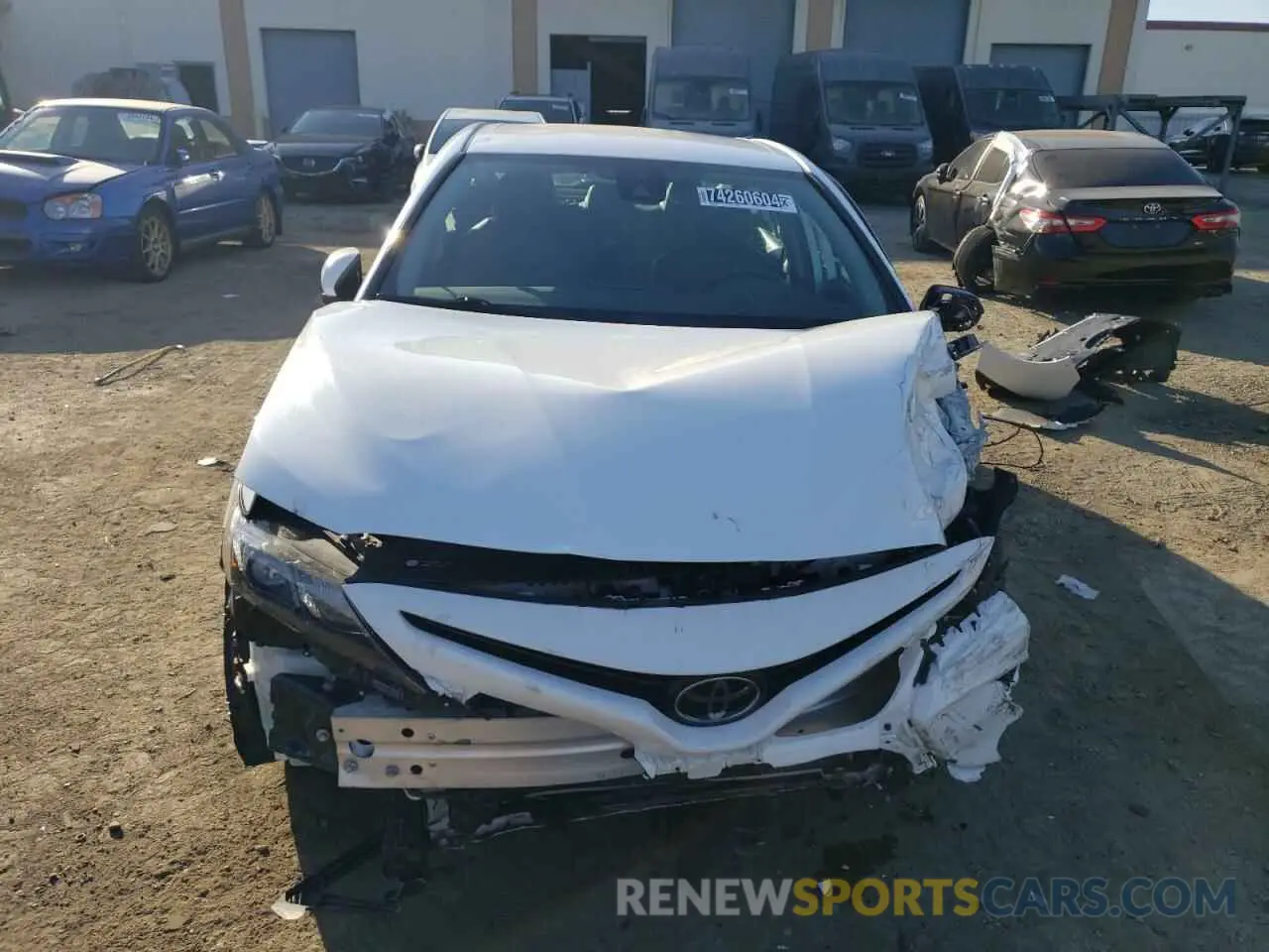 5 Photograph of a damaged car 4T1T11BK8NU053779 TOYOTA CAMRY 2022