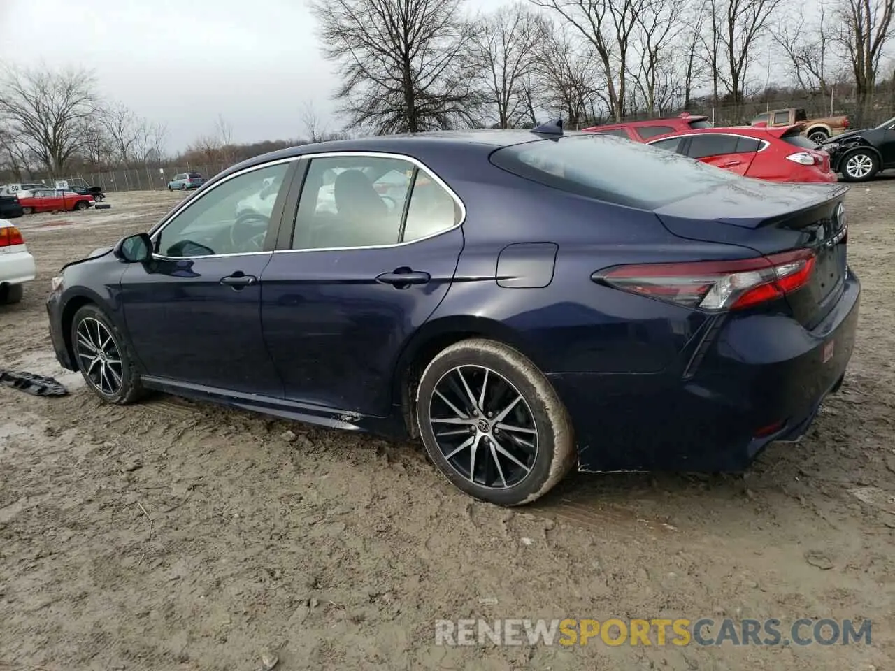 2 Photograph of a damaged car 4T1T11BK9NU060367 TOYOTA CAMRY 2022