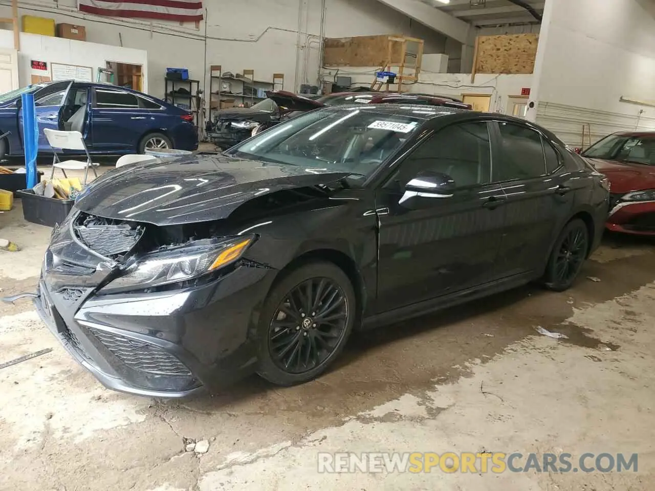 1 Photograph of a damaged car 4T1T11BK9NU061969 TOYOTA CAMRY 2022