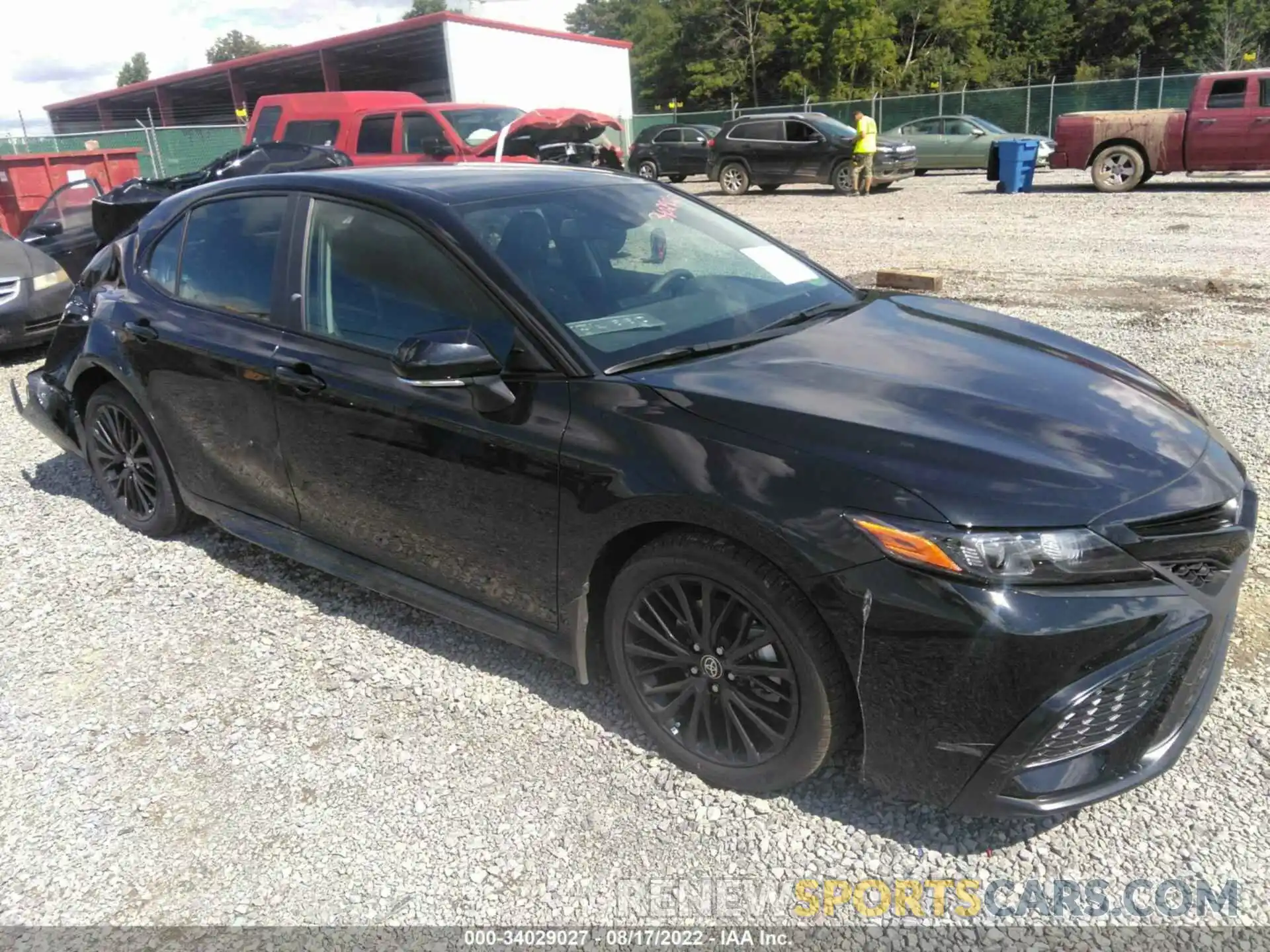 1 Photograph of a damaged car 4T1T31AK0NU044456 TOYOTA CAMRY 2022