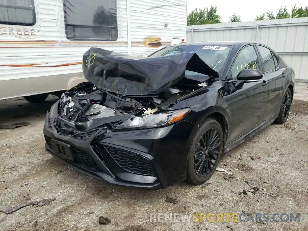 2 Photograph of a damaged car 4T1T31AK3NU037873 TOYOTA CAMRY 2022