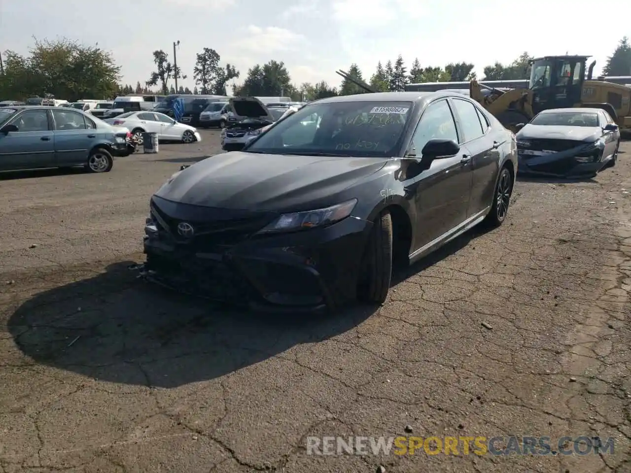 2 Photograph of a damaged car 4T1T31AK6NU044493 TOYOTA CAMRY 2022