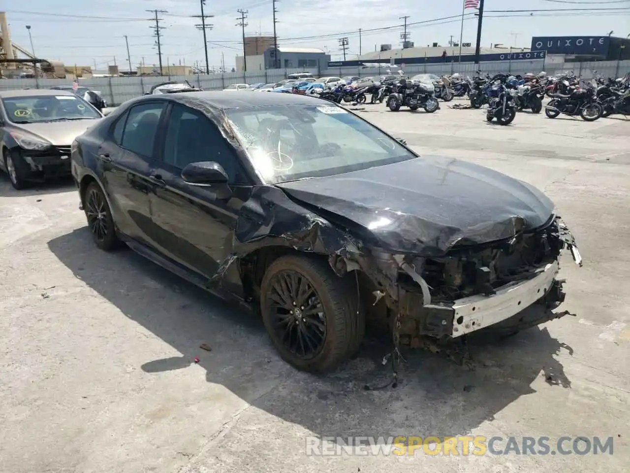 1 Photograph of a damaged car 4T1T31AK7NU035088 TOYOTA CAMRY 2022