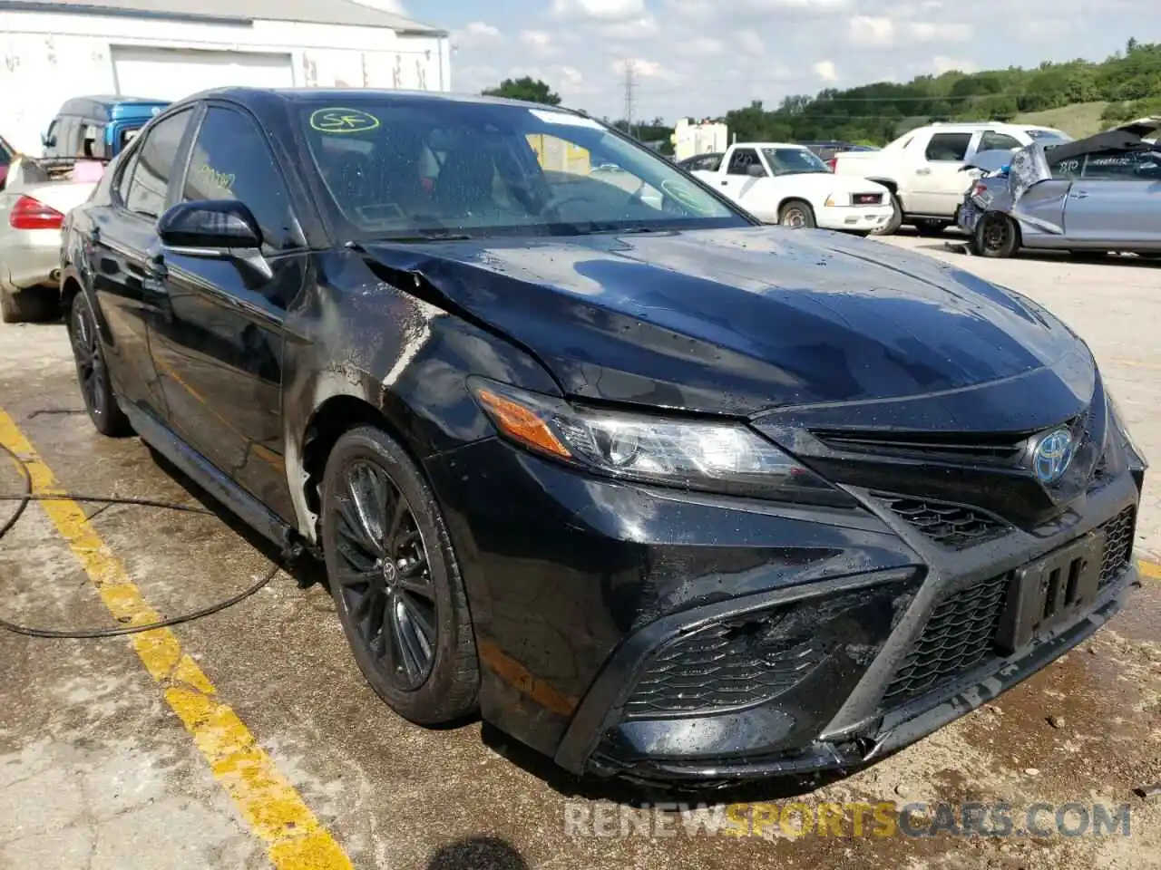 1 Photograph of a damaged car 4T1T31AK7NU036192 TOYOTA CAMRY 2022