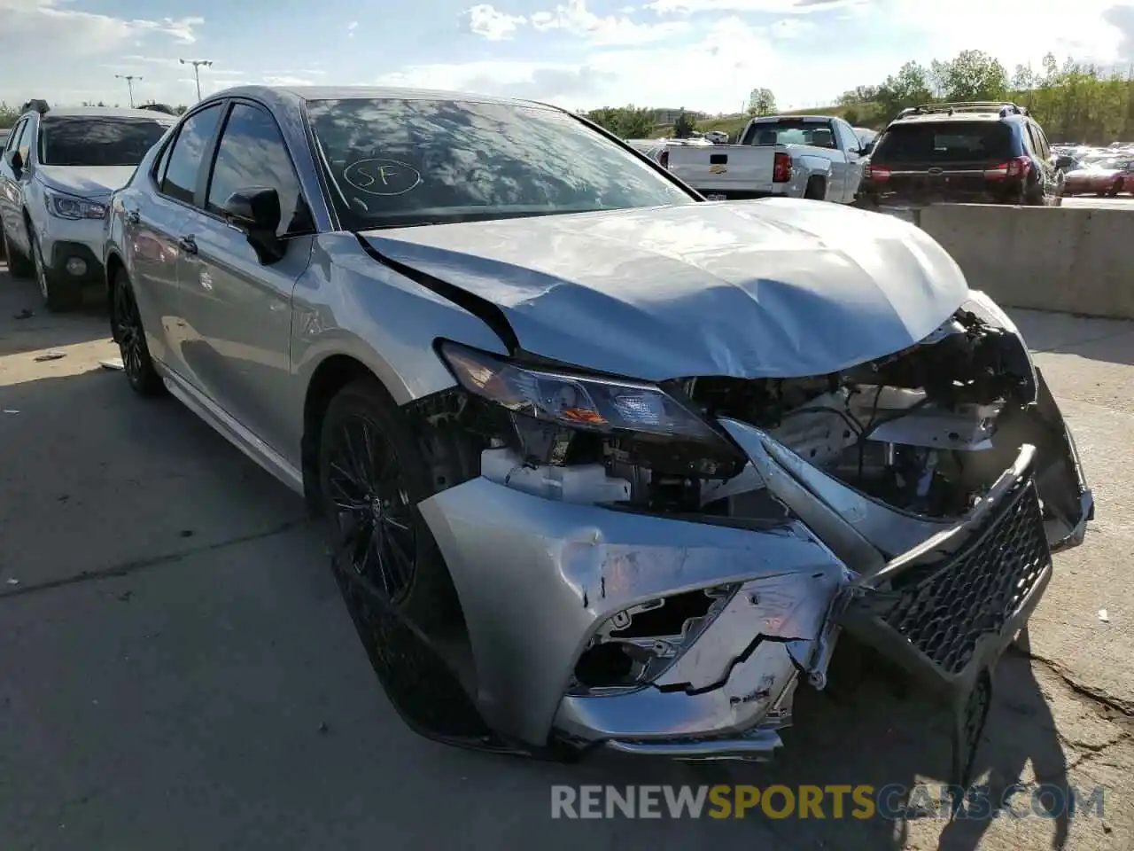 1 Photograph of a damaged car 4T1T31AK7NU040341 TOYOTA CAMRY 2022