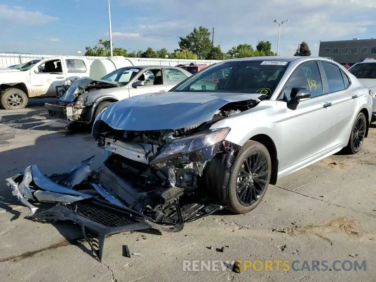 2 Photograph of a damaged car 4T1T31AK7NU040341 TOYOTA CAMRY 2022