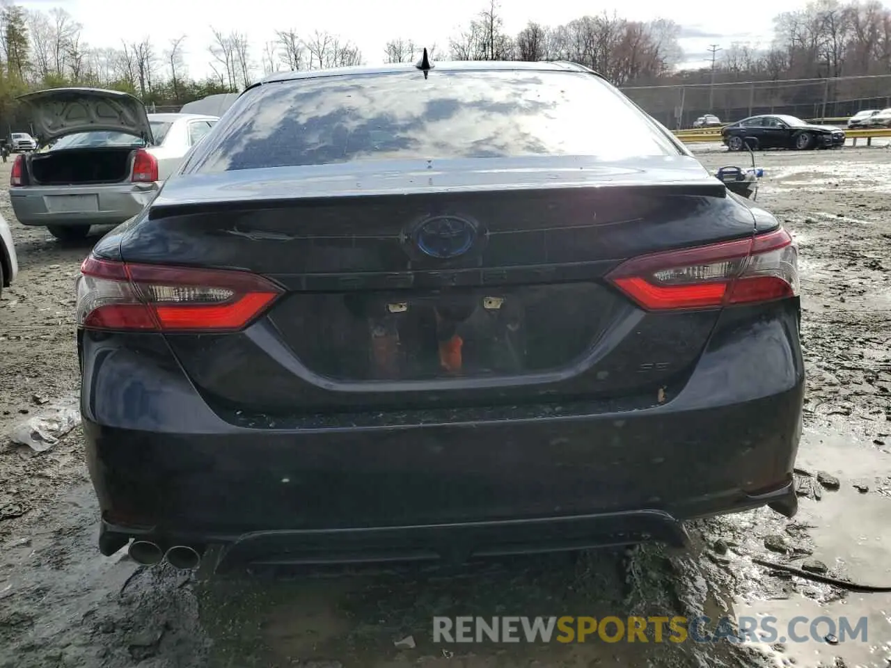 6 Photograph of a damaged car 4T1T31AK8NU033737 TOYOTA CAMRY 2022