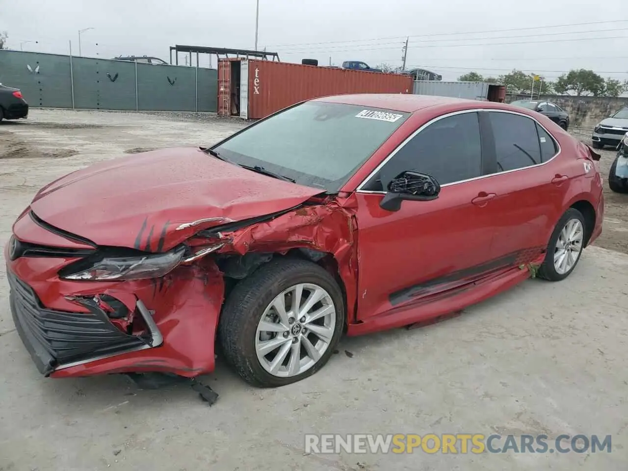 1 Photograph of a damaged car 4T1C11AK0PU109654 TOYOTA CAMRY 2023