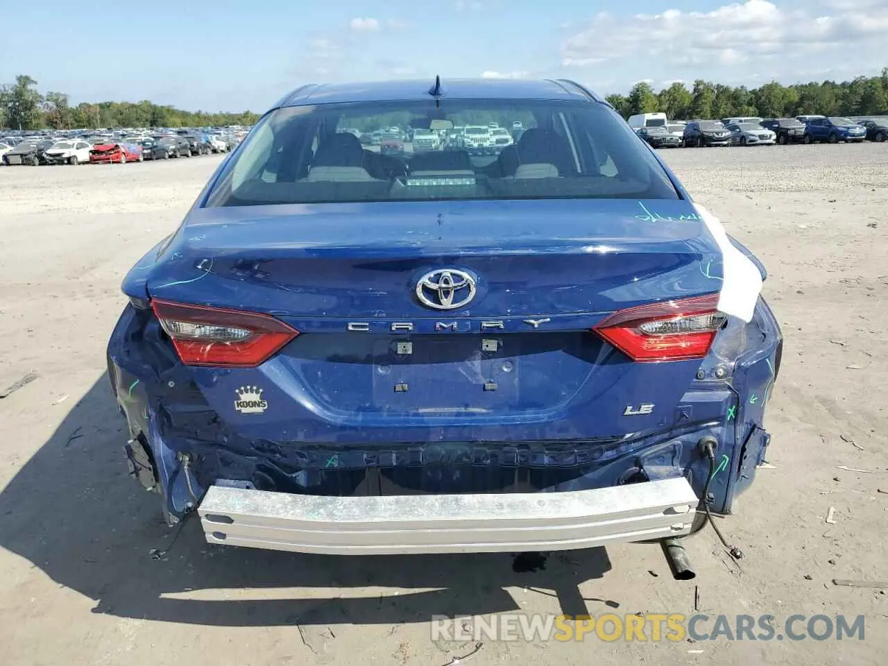 6 Photograph of a damaged car 4T1C11AK0PU109864 TOYOTA CAMRY 2023
