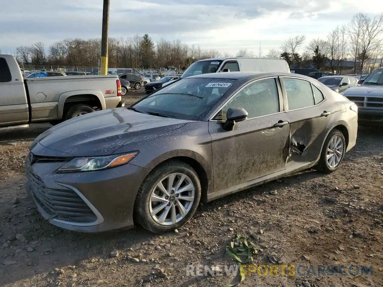 1 Photograph of a damaged car 4T1C11AK0PU158563 TOYOTA CAMRY 2023