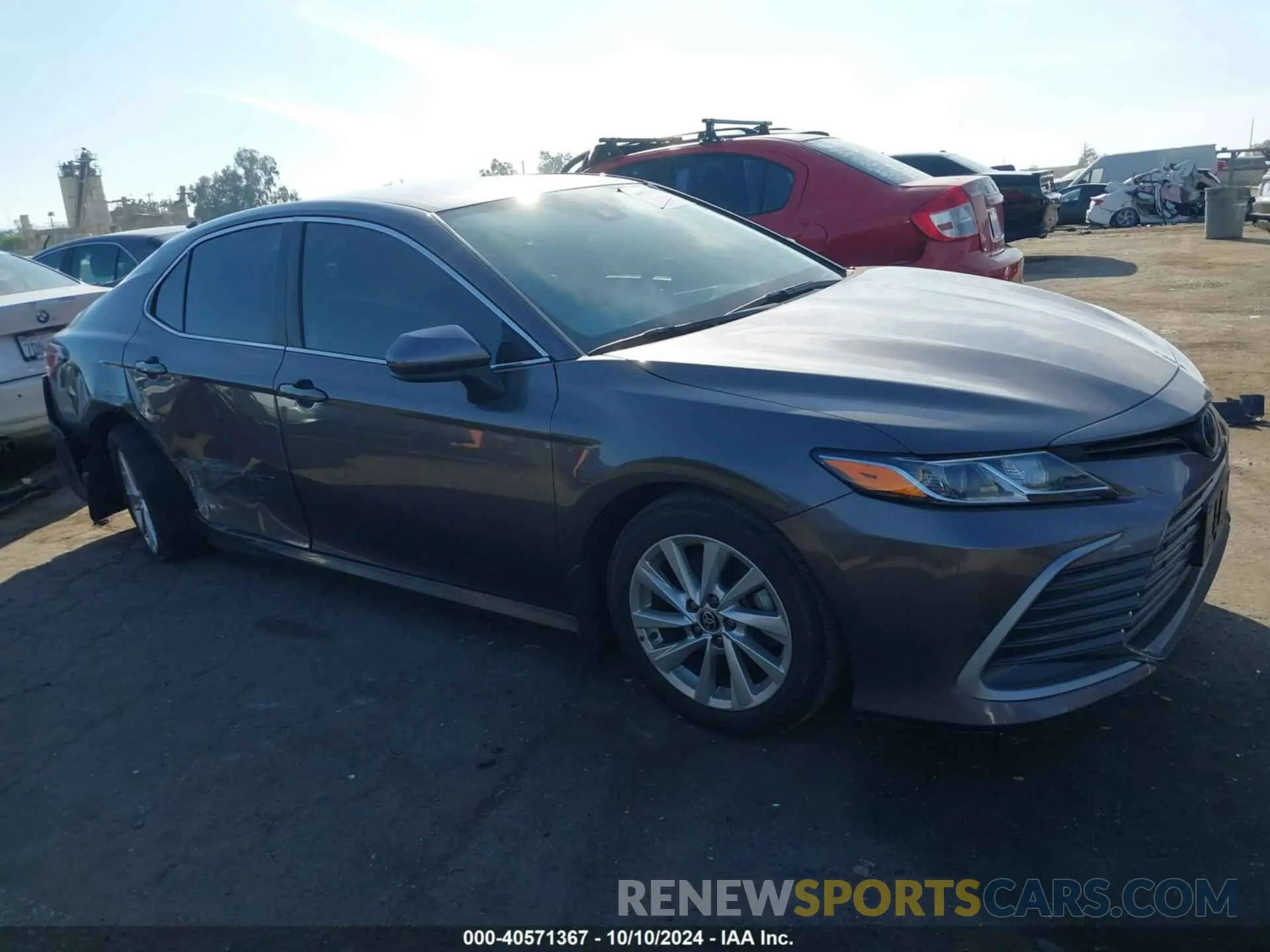 1 Photograph of a damaged car 4T1C11AK0PU806709 TOYOTA CAMRY 2023