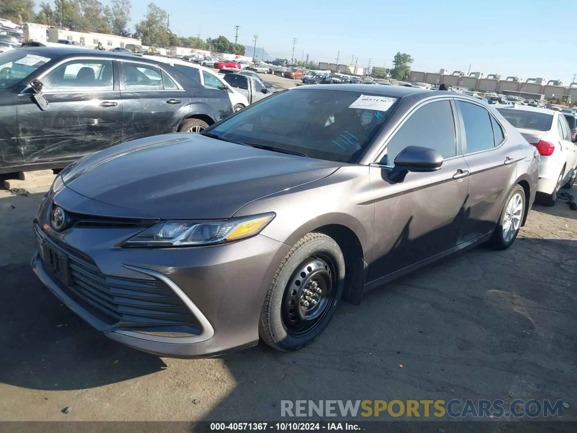 2 Photograph of a damaged car 4T1C11AK0PU806709 TOYOTA CAMRY 2023
