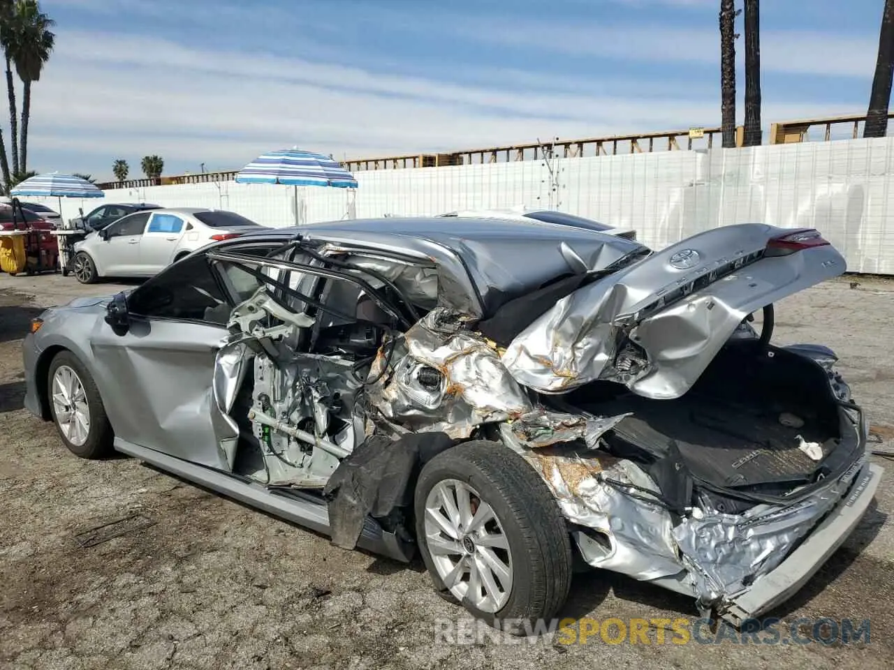 2 Photograph of a damaged car 4T1C11AK0PU811537 TOYOTA CAMRY 2023