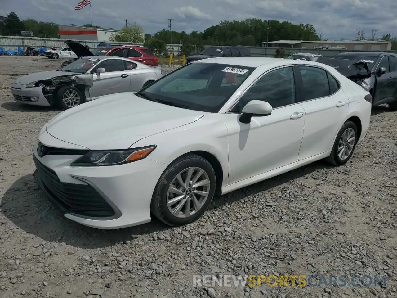 1 Photograph of a damaged car 4T1C11AK0PU824482 TOYOTA CAMRY 2023