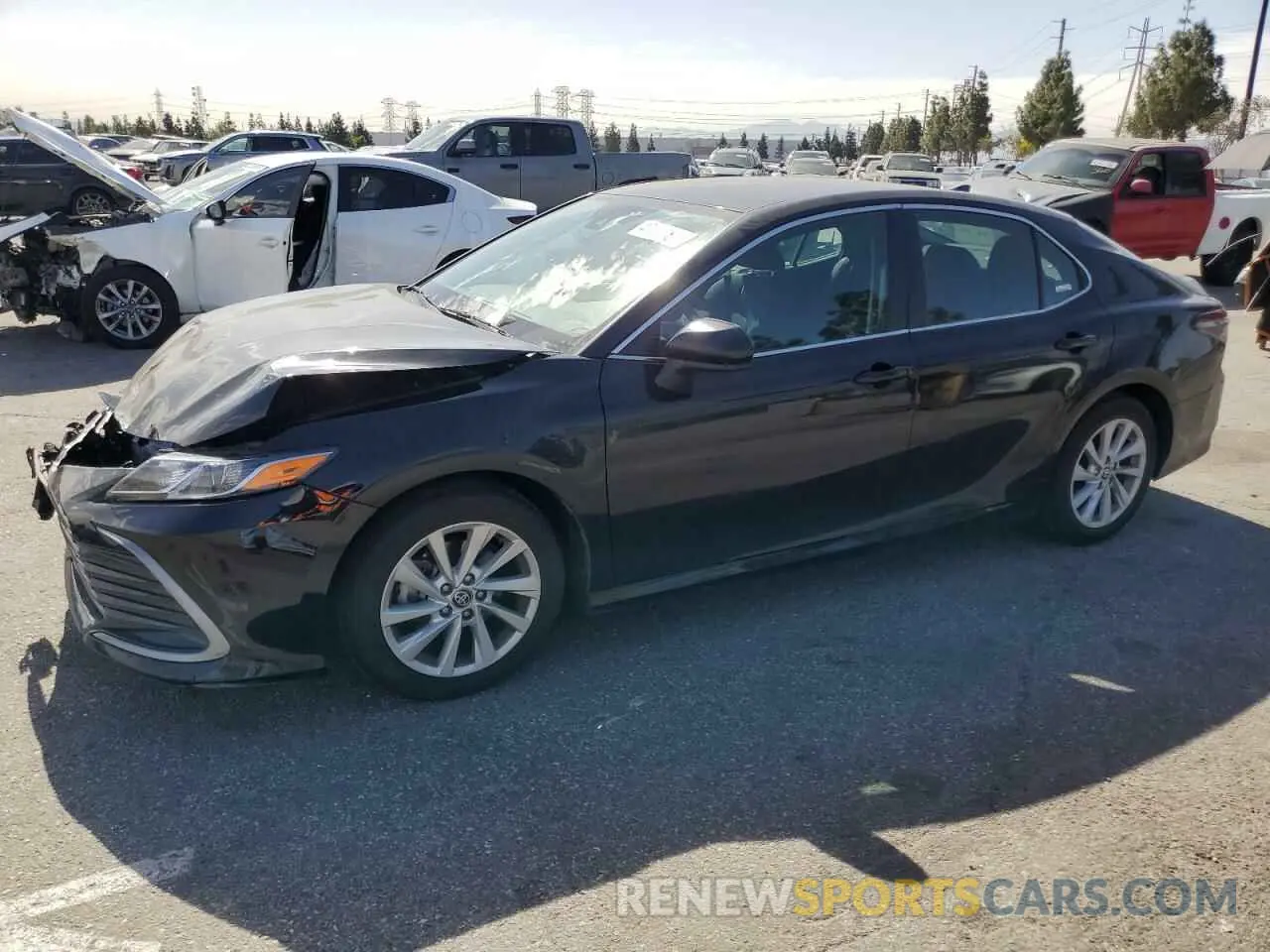 1 Photograph of a damaged car 4T1C11AK1PU089818 TOYOTA CAMRY 2023