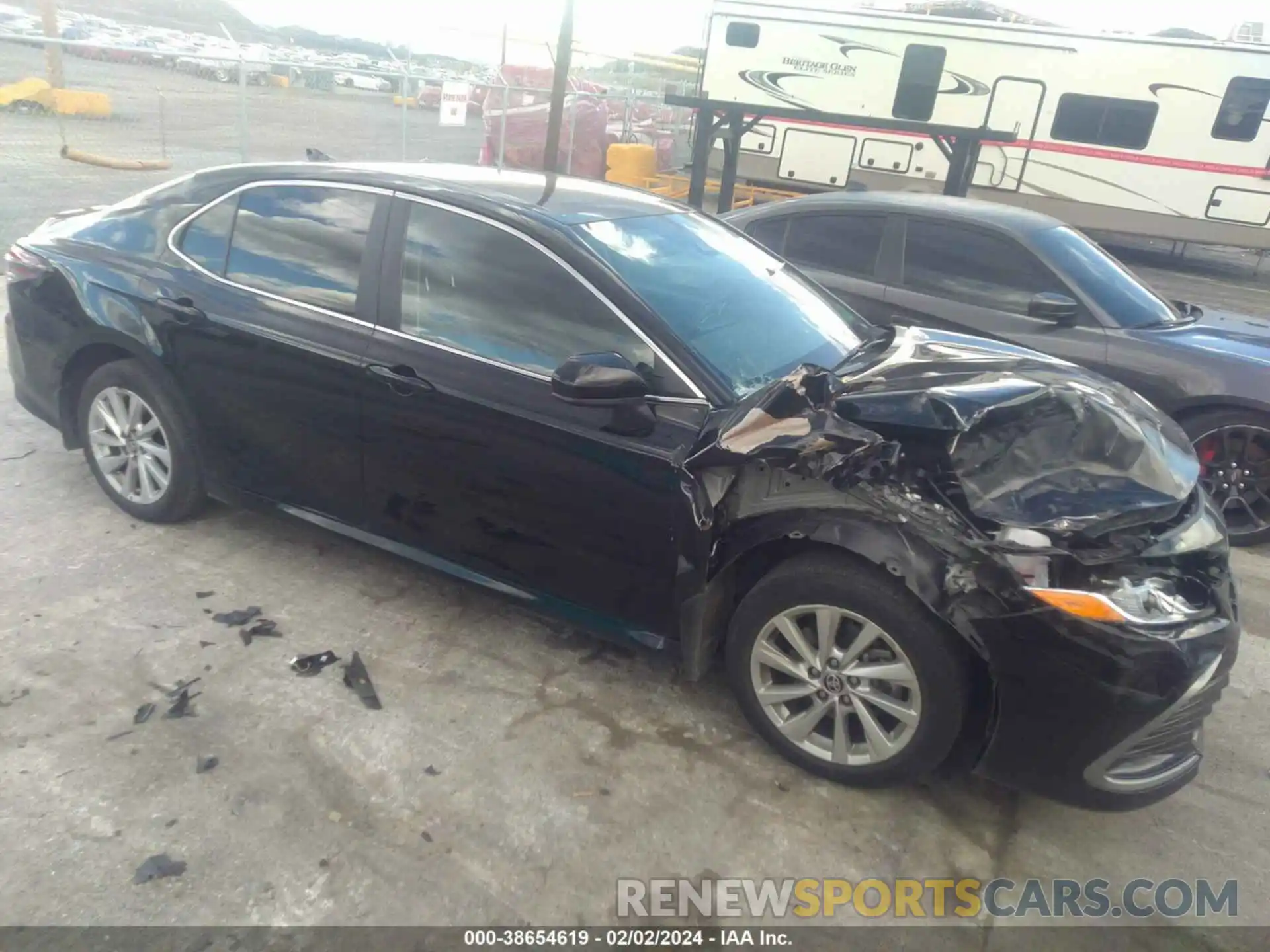 1 Photograph of a damaged car 4T1C11AK1PU137947 TOYOTA CAMRY 2023