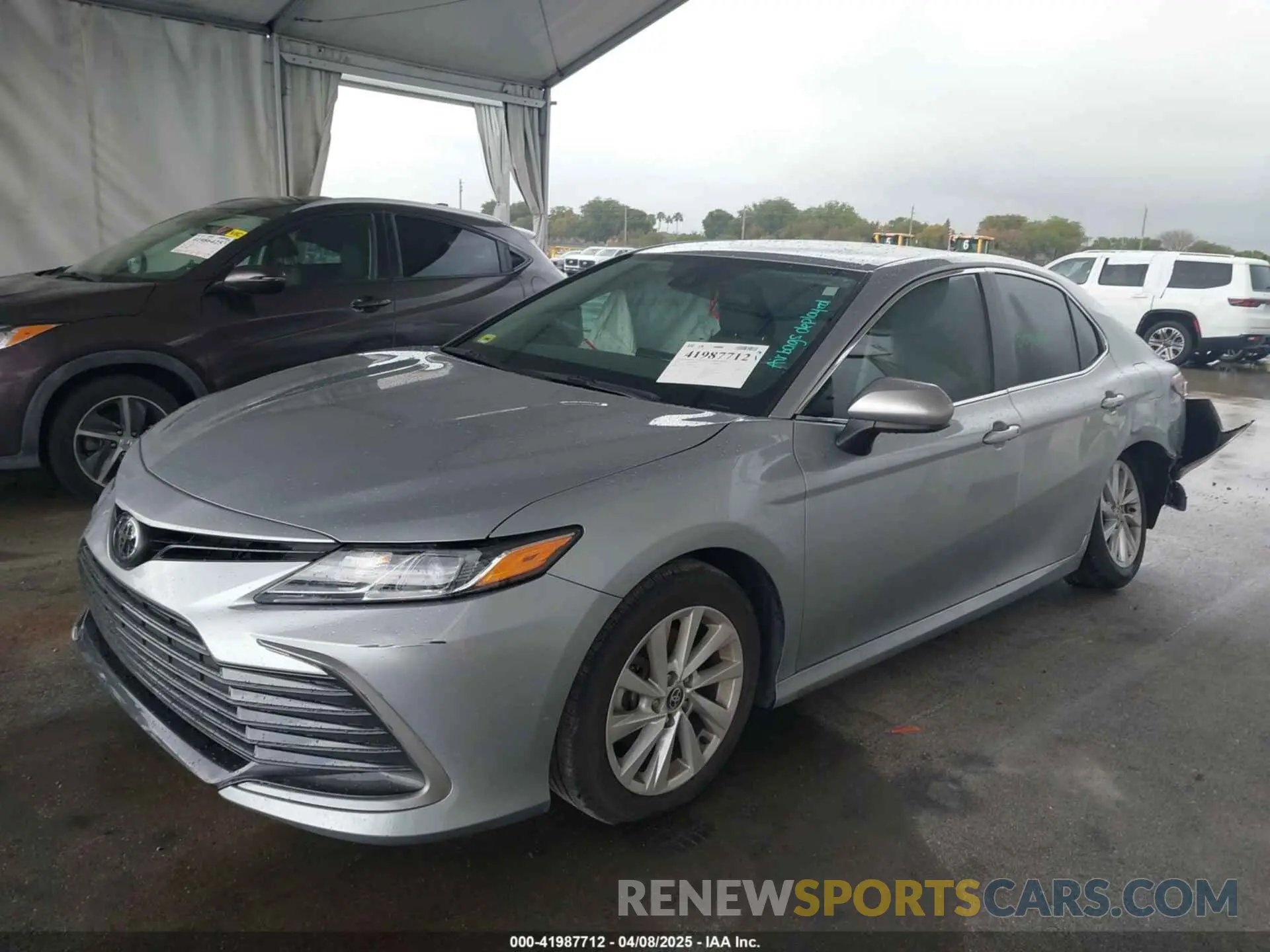 2 Photograph of a damaged car 4T1C11AK1PU186713 TOYOTA CAMRY 2023