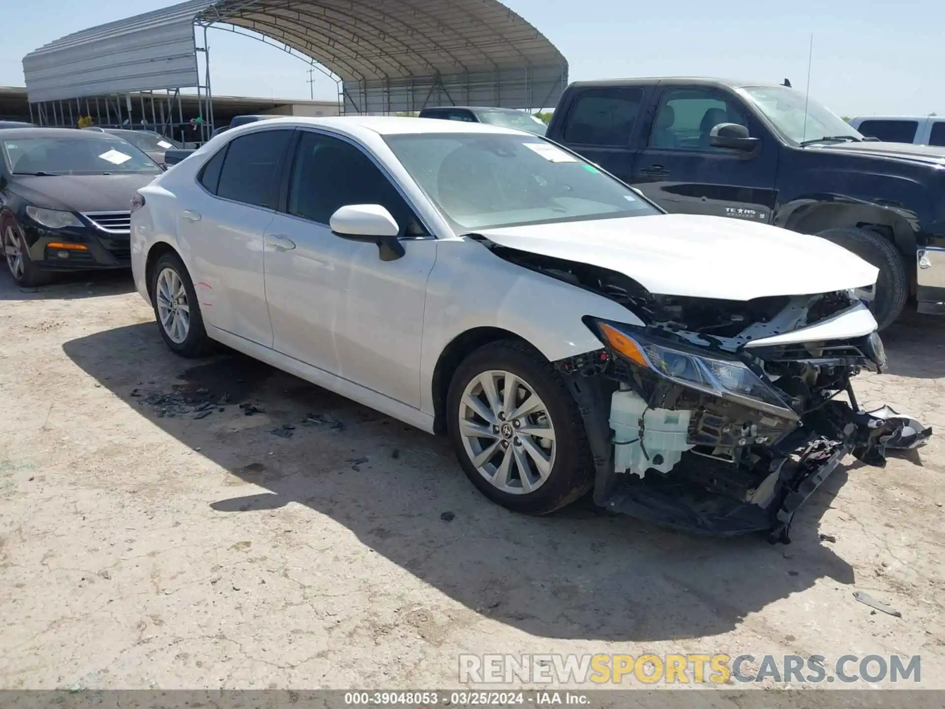 1 Photograph of a damaged car 4T1C11AK1PU752529 TOYOTA CAMRY 2023