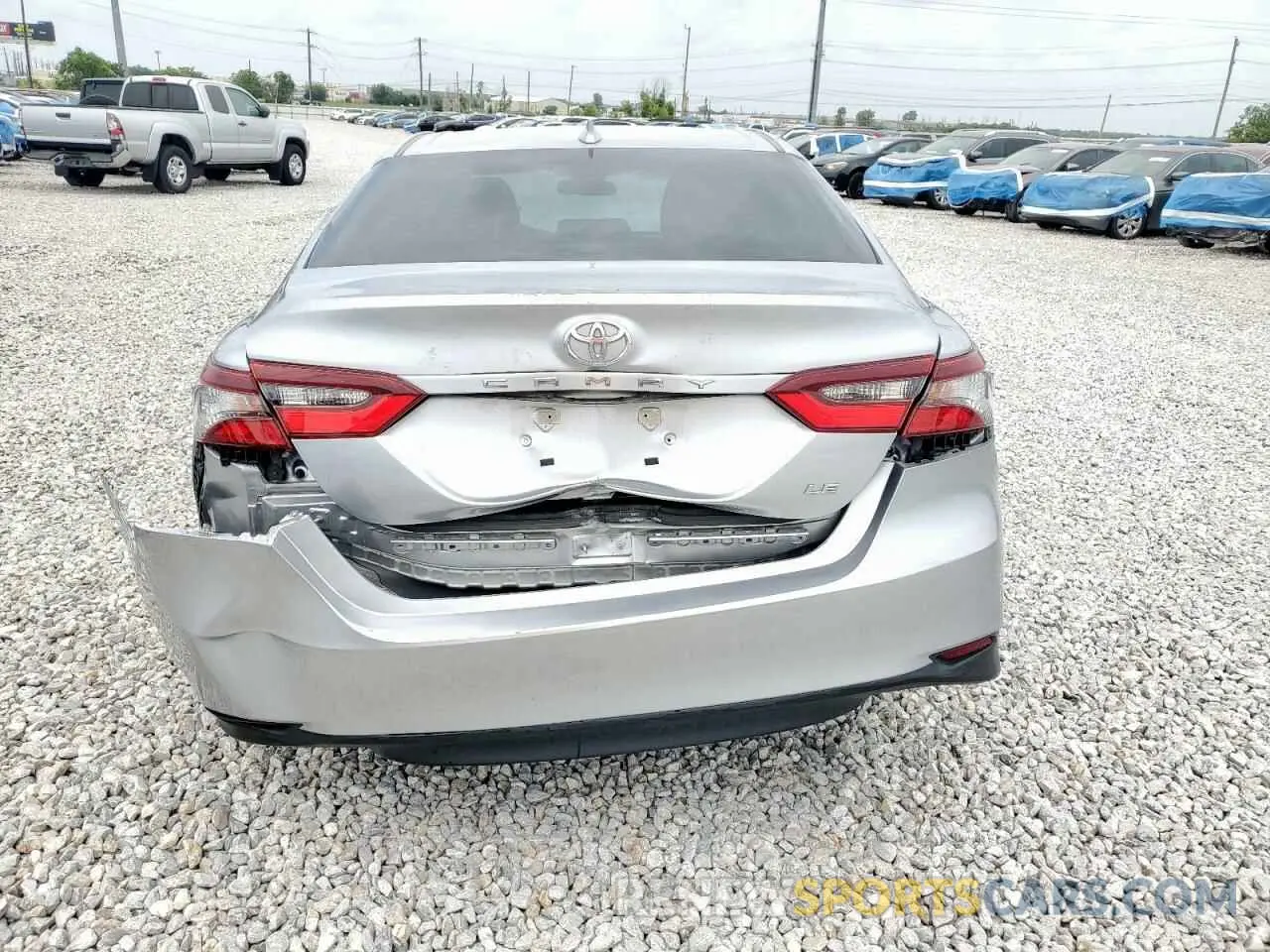 6 Photograph of a damaged car 4T1C11AK1PU759741 TOYOTA CAMRY 2023