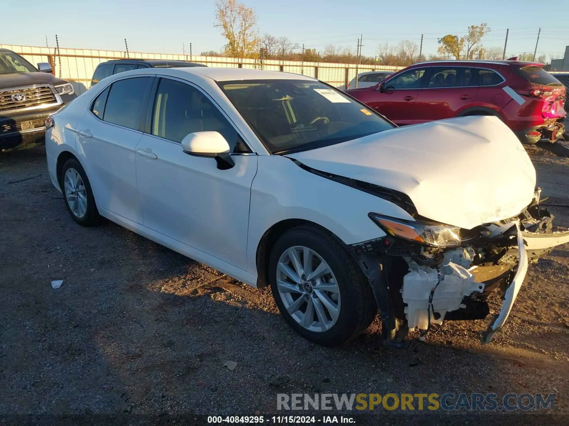 1 Photograph of a damaged car 4T1C11AK1PU760081 TOYOTA CAMRY 2023