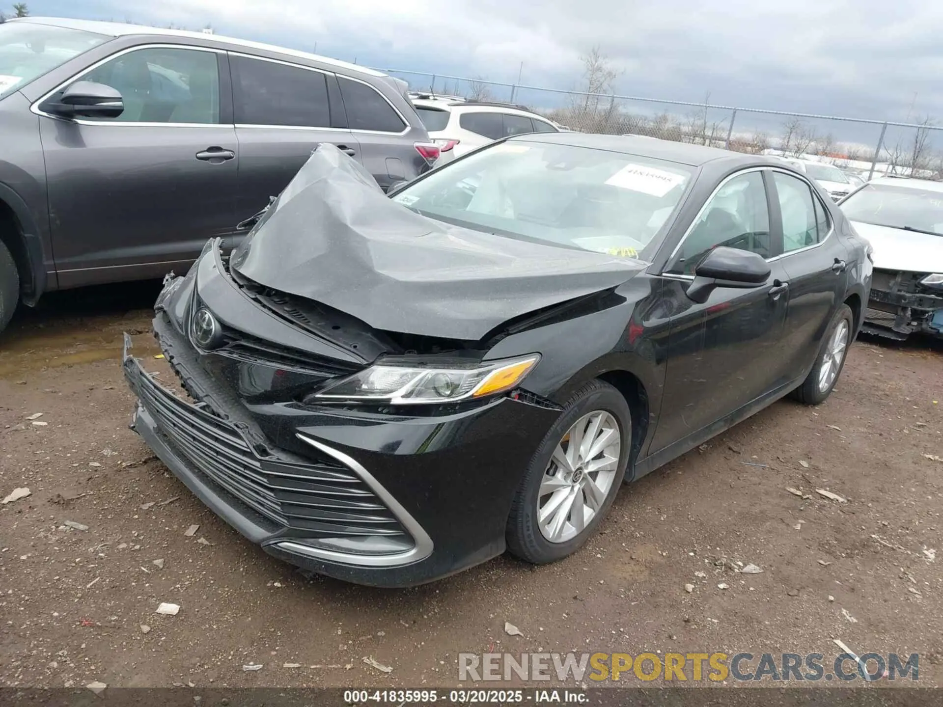 2 Photograph of a damaged car 4T1C11AK1PU807917 TOYOTA CAMRY 2023
