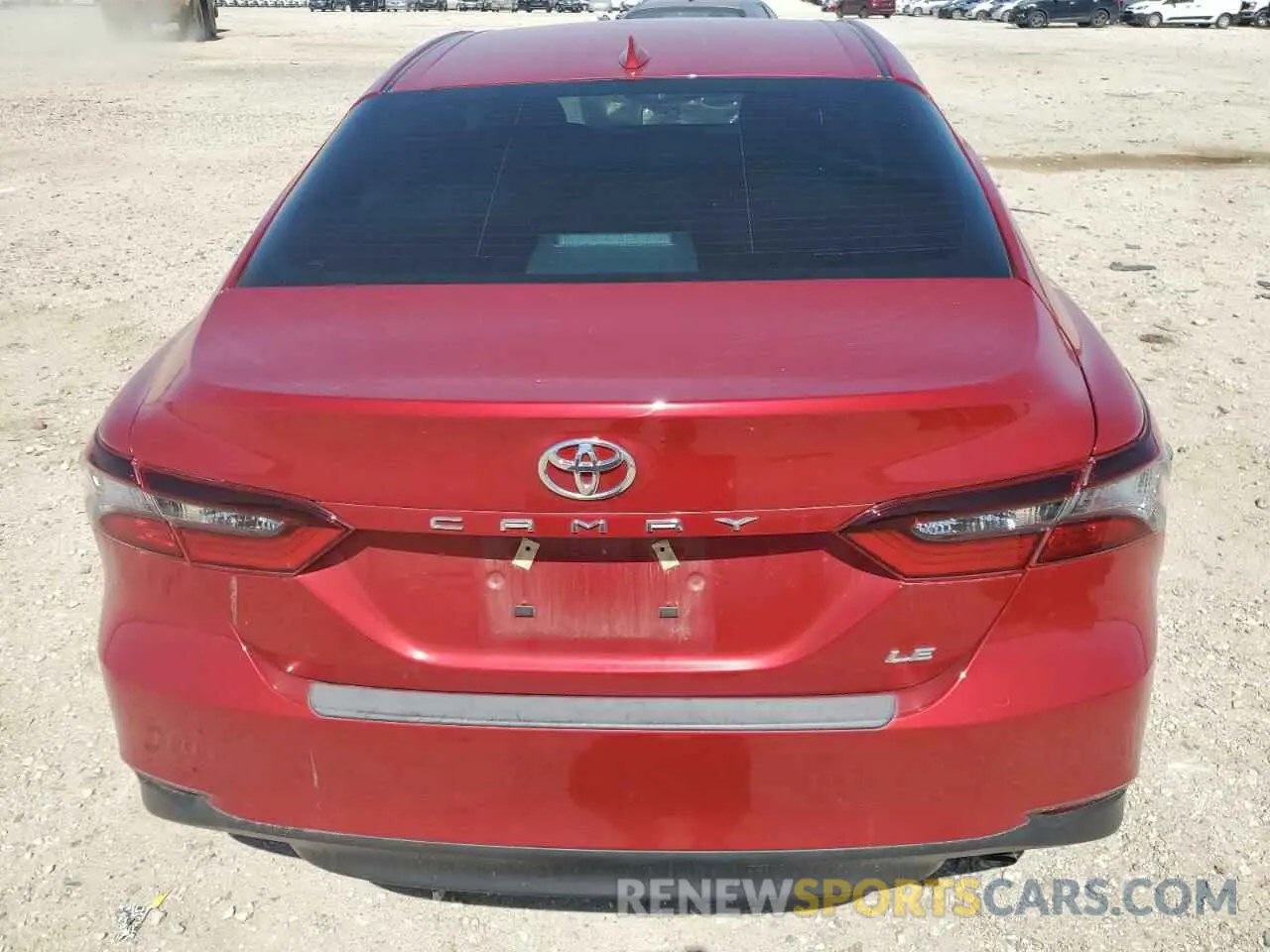 6 Photograph of a damaged car 4T1C11AK2PU087608 TOYOTA CAMRY 2023