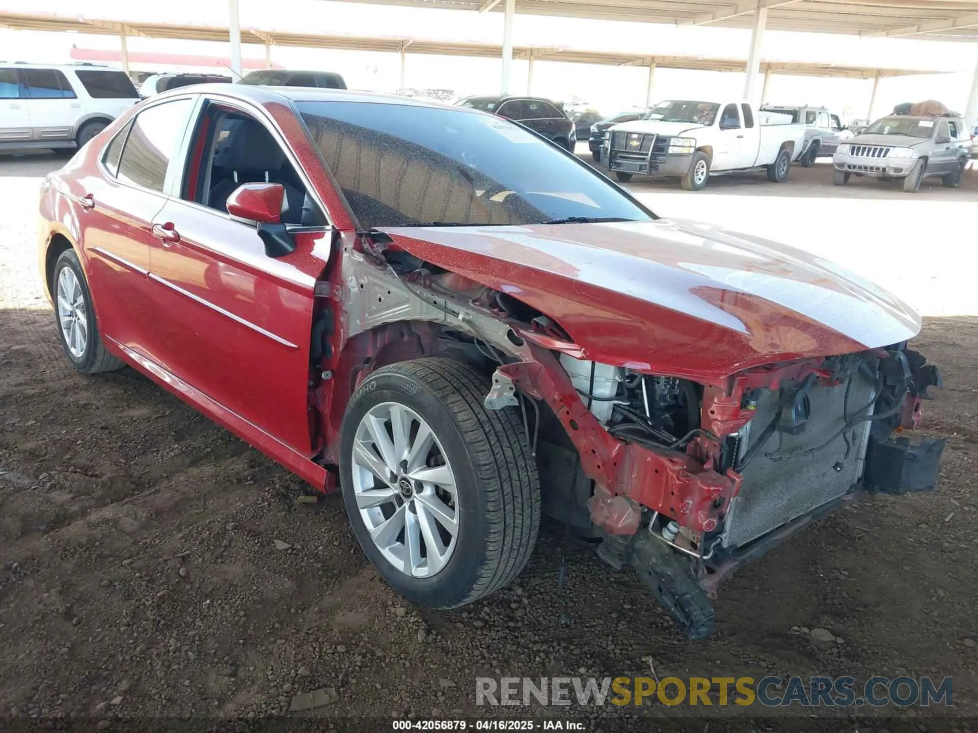 1 Photograph of a damaged car 4T1C11AK2PU123264 TOYOTA CAMRY 2023