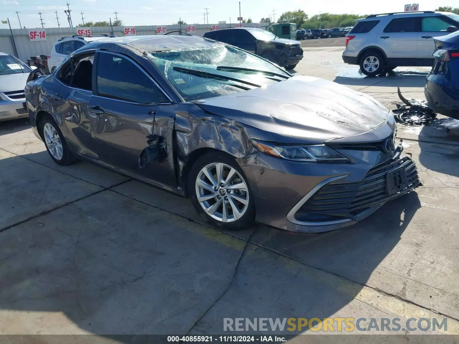 1 Photograph of a damaged car 4T1C11AK2PU128352 TOYOTA CAMRY 2023