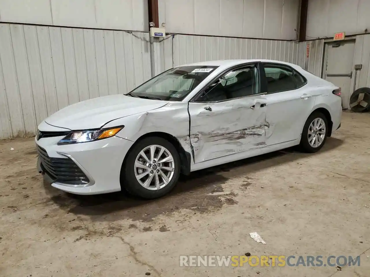 1 Photograph of a damaged car 4T1C11AK2PU179656 TOYOTA CAMRY 2023