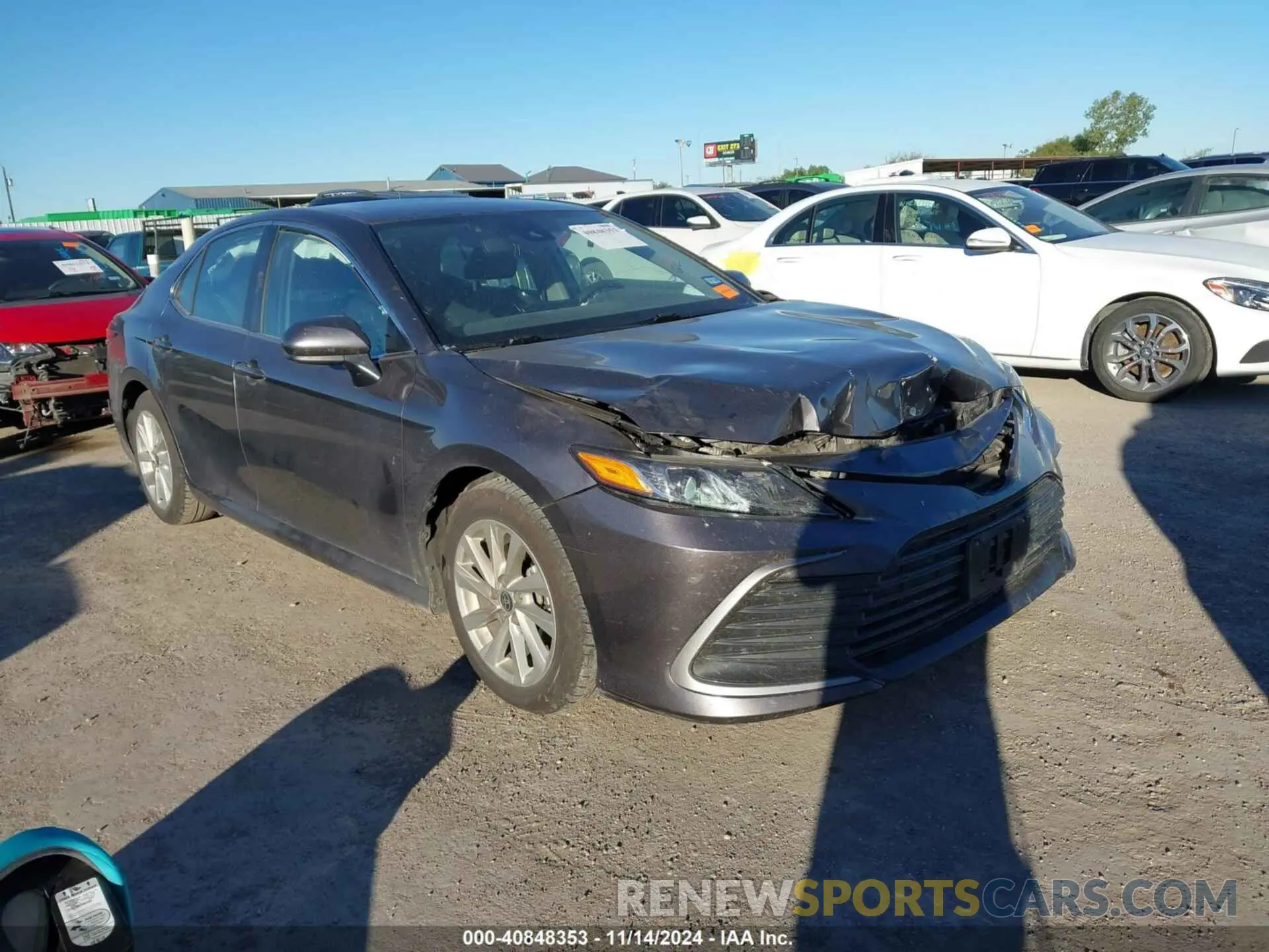 1 Photograph of a damaged car 4T1C11AK2PU766360 TOYOTA CAMRY 2023