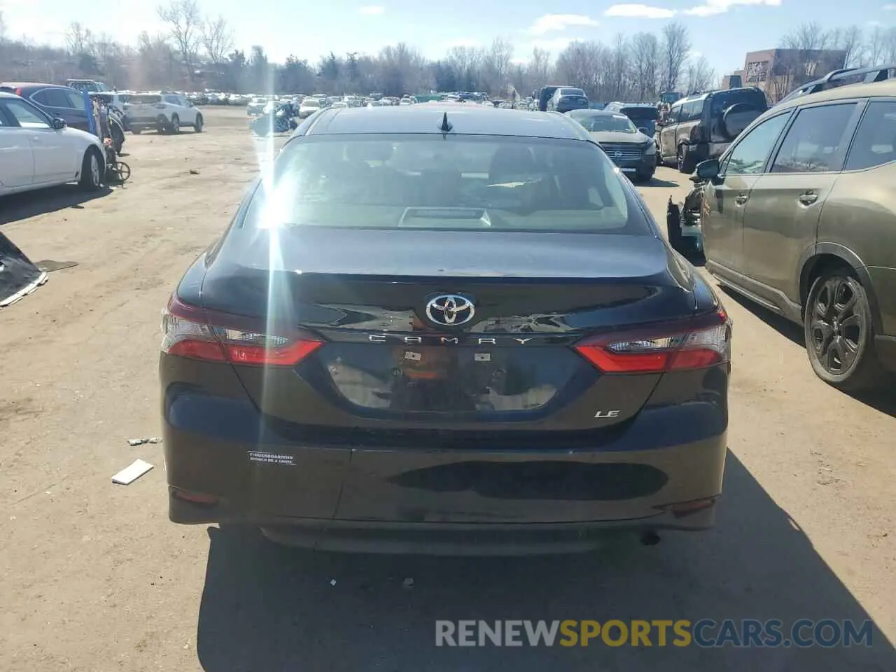 6 Photograph of a damaged car 4T1C11AK2PU826671 TOYOTA CAMRY 2023