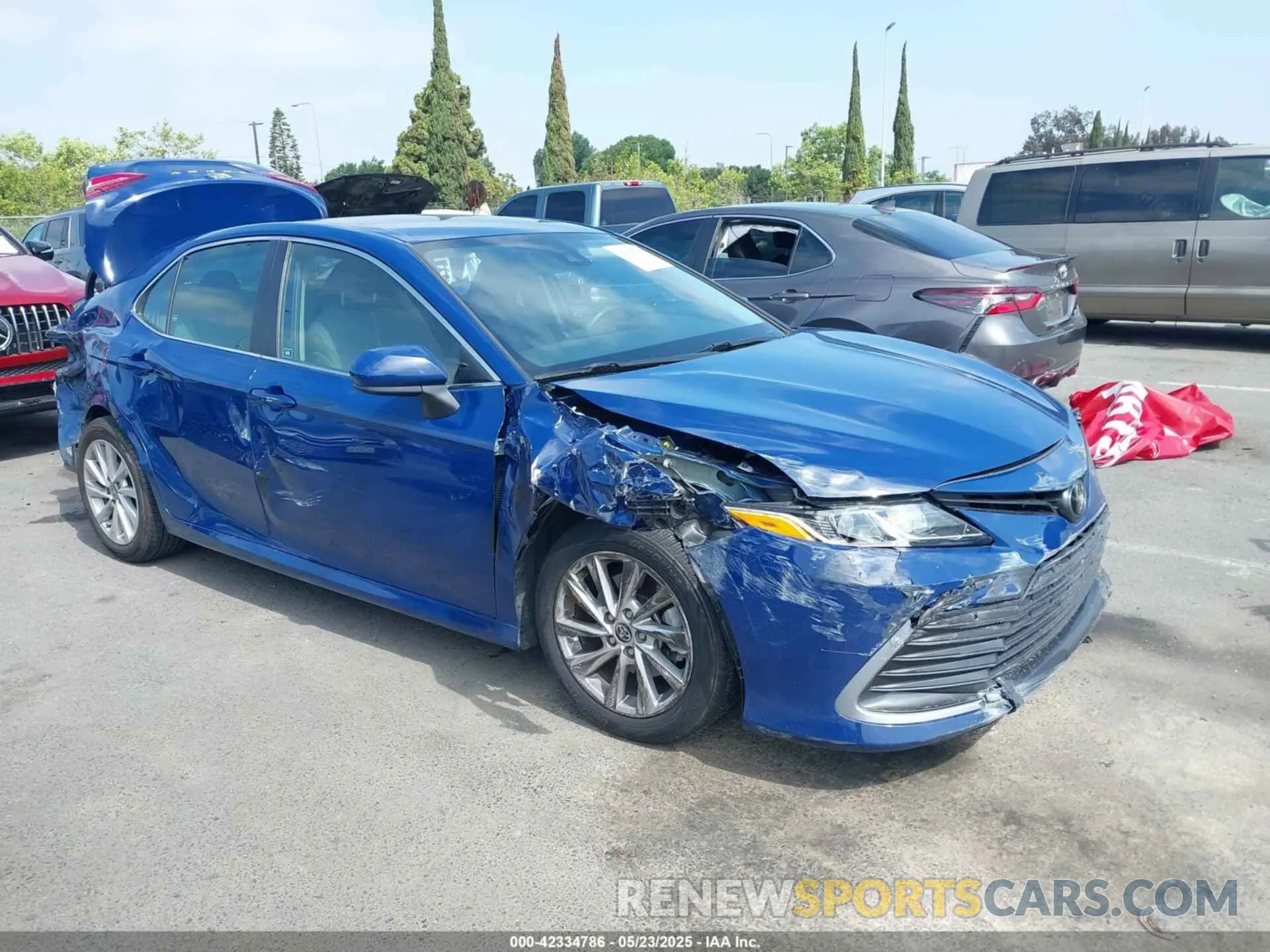 1 Photograph of a damaged car 4T1C11AK3PU106716 TOYOTA CAMRY 2023
