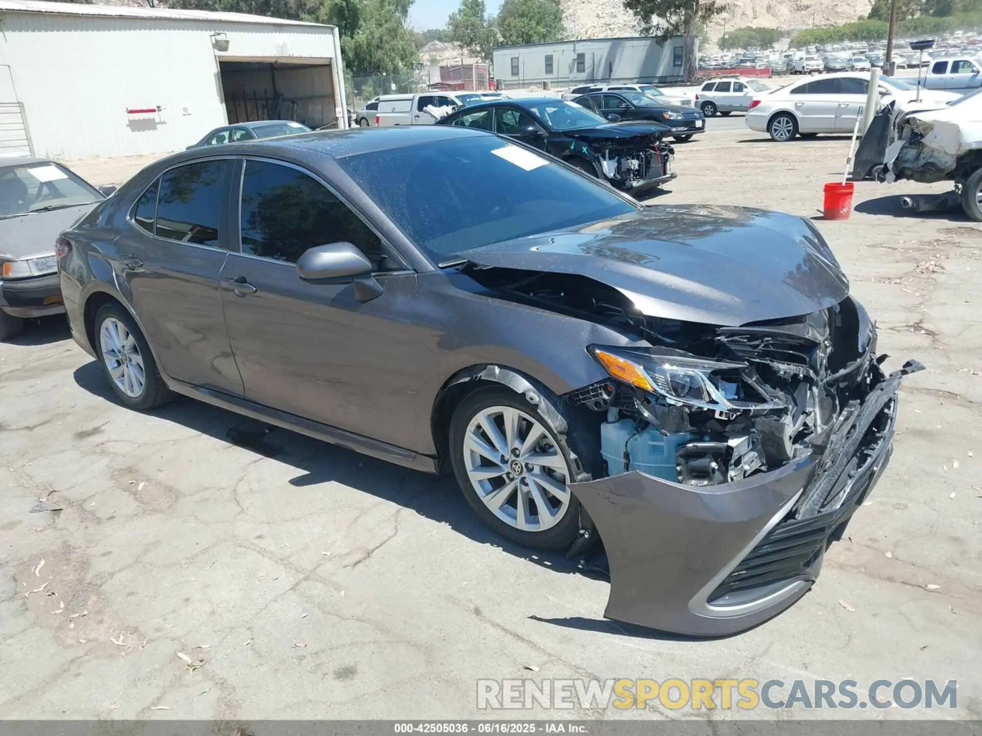 1 Photograph of a damaged car 4T1C11AK3PU143491 TOYOTA CAMRY 2023