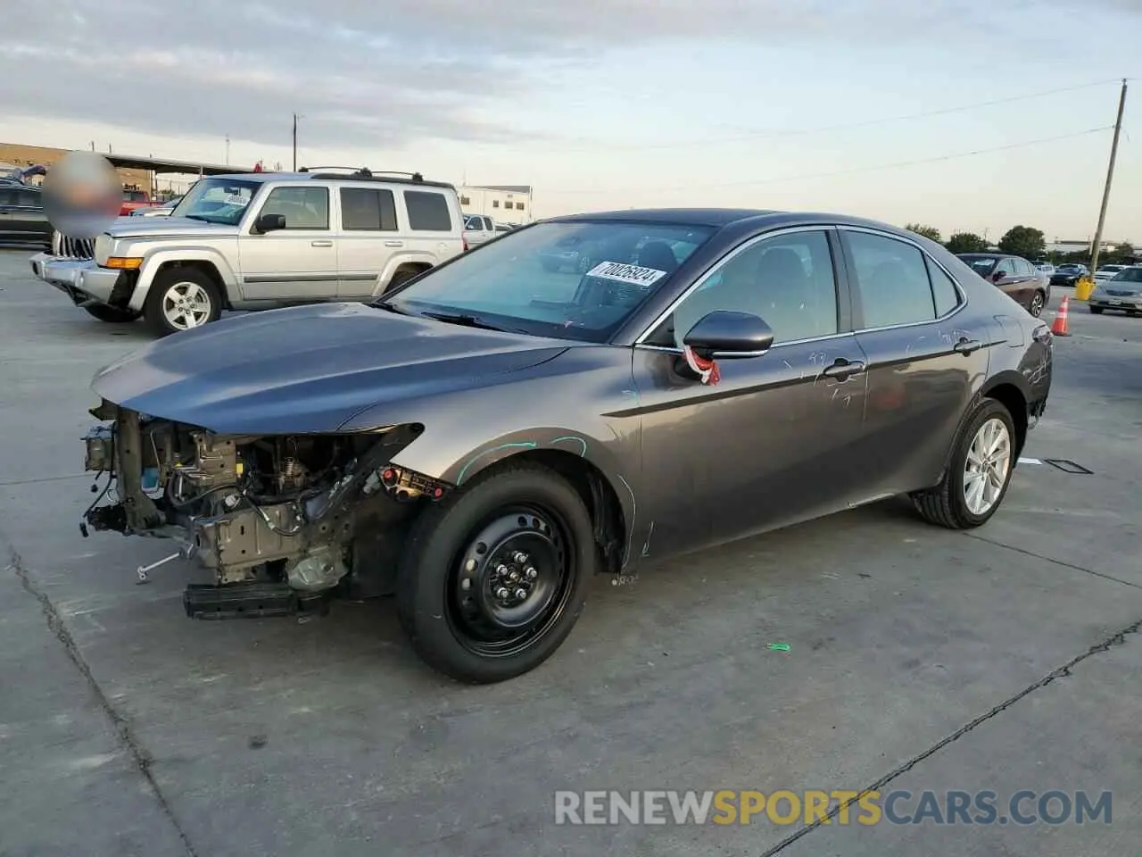 1 Photograph of a damaged car 4T1C11AK3PU158315 TOYOTA CAMRY 2023