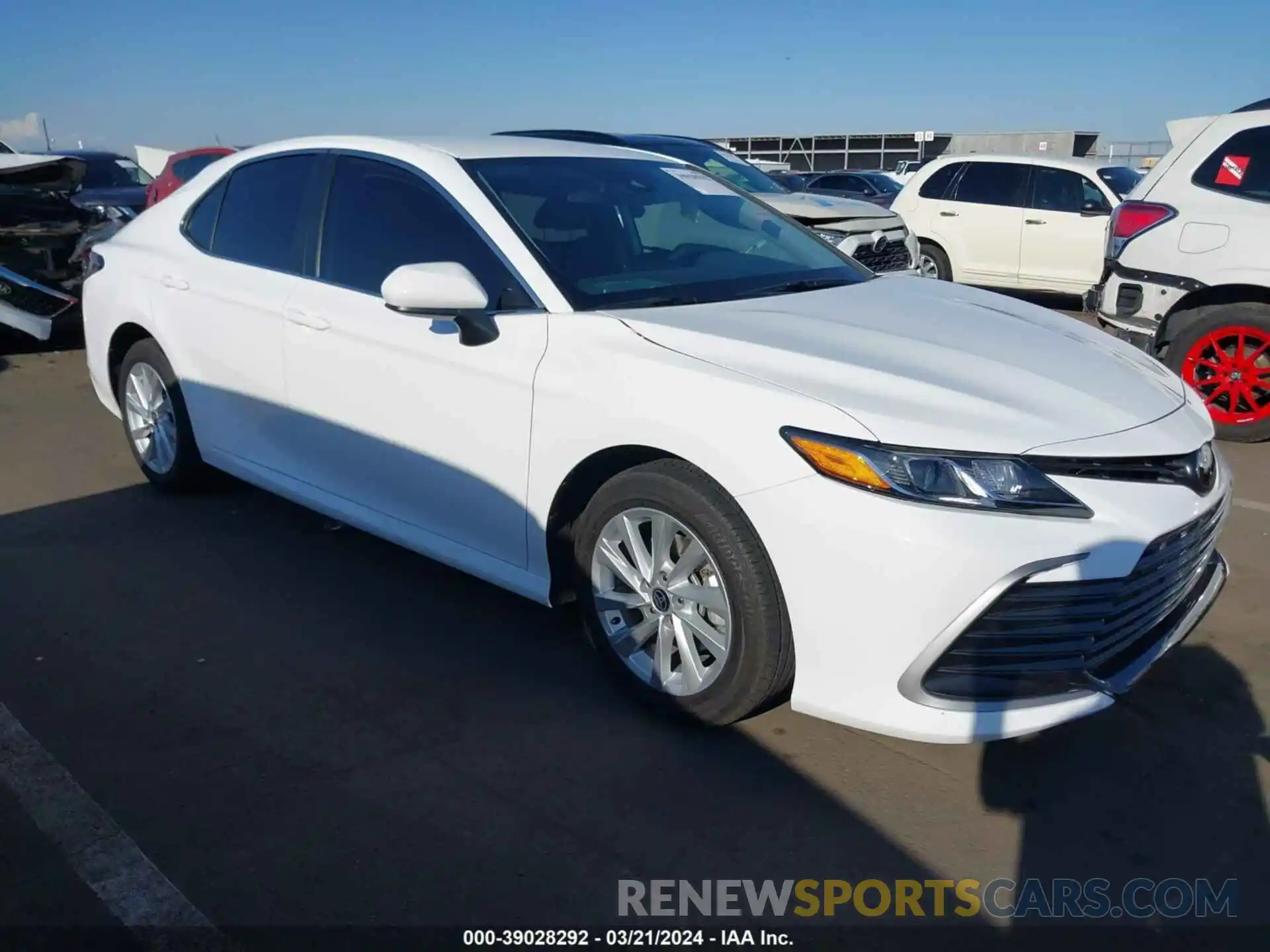 1 Photograph of a damaged car 4T1C11AK3PU182825 TOYOTA CAMRY 2023