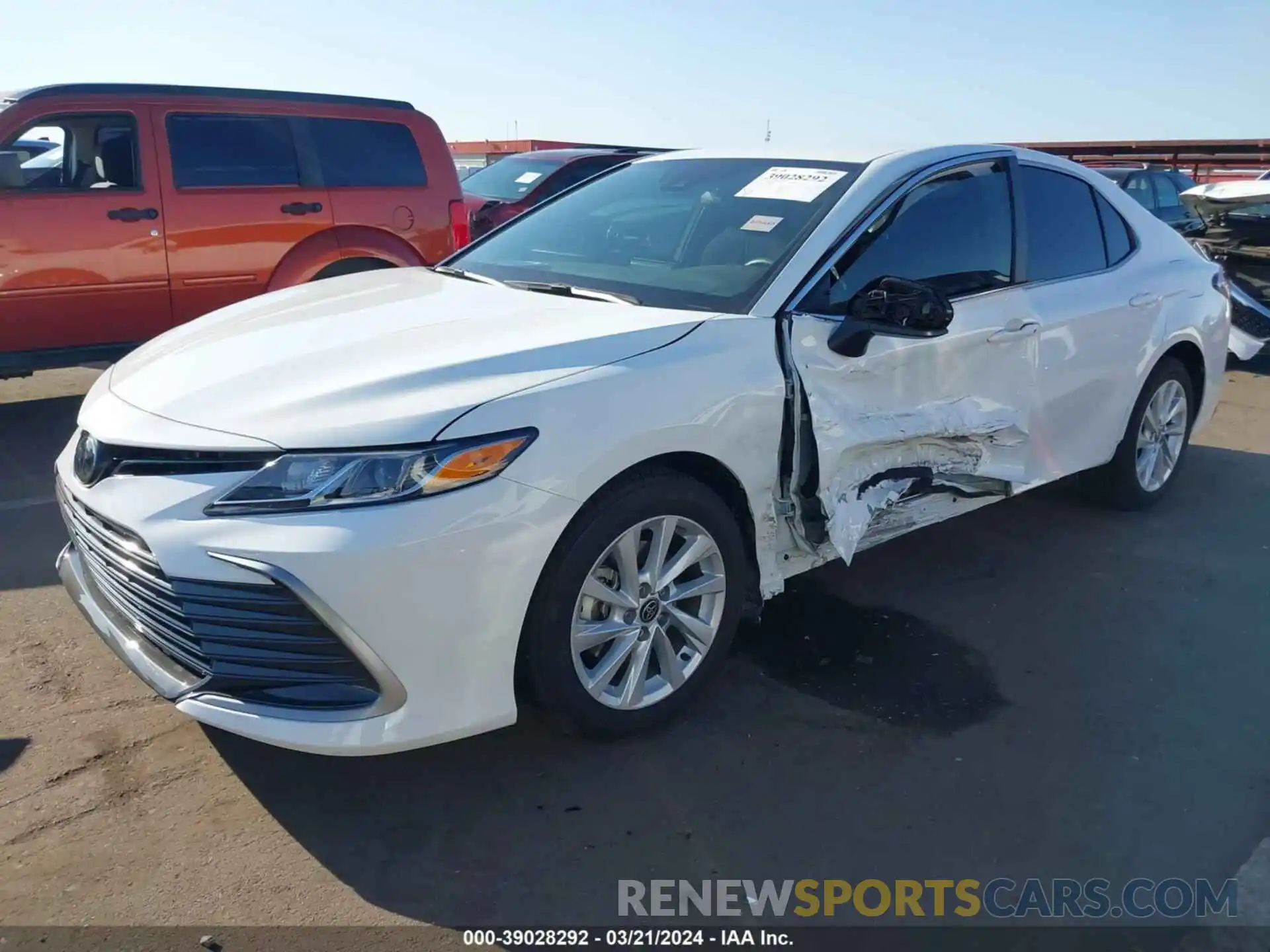 2 Photograph of a damaged car 4T1C11AK3PU182825 TOYOTA CAMRY 2023