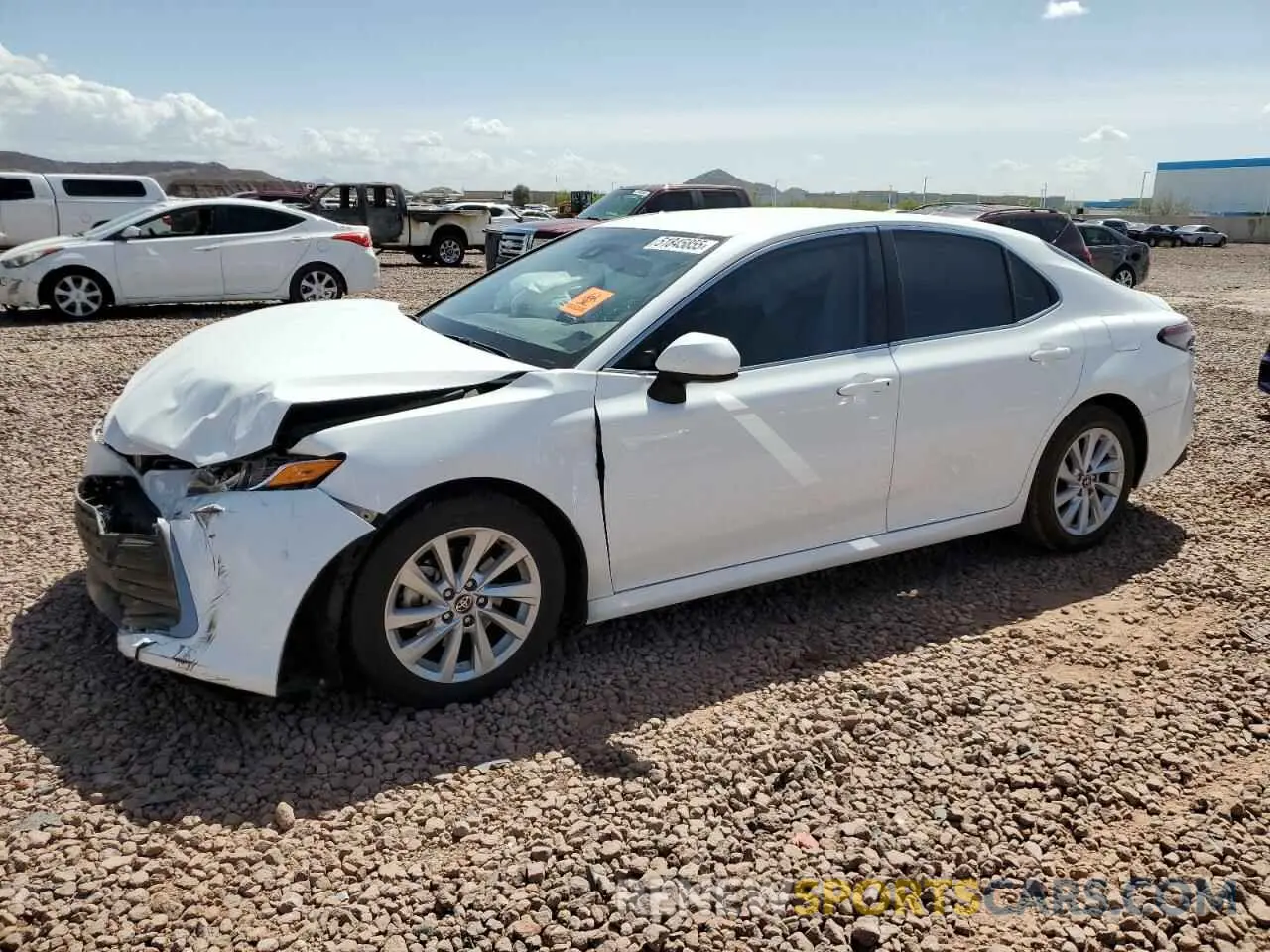 1 Photograph of a damaged car 4T1C11AK3PU762544 TOYOTA CAMRY 2023