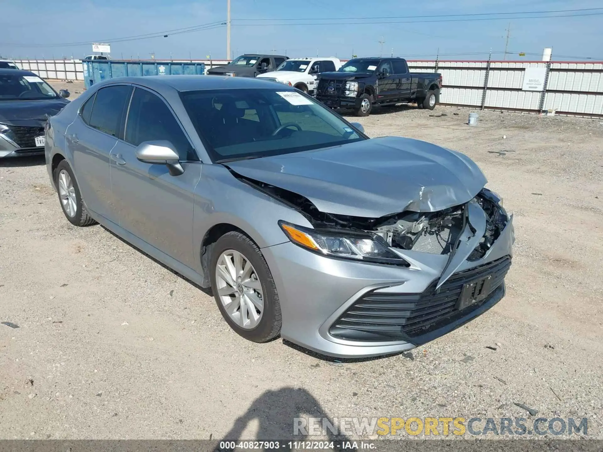 1 Photograph of a damaged car 4T1C11AK3PU808437 TOYOTA CAMRY 2023