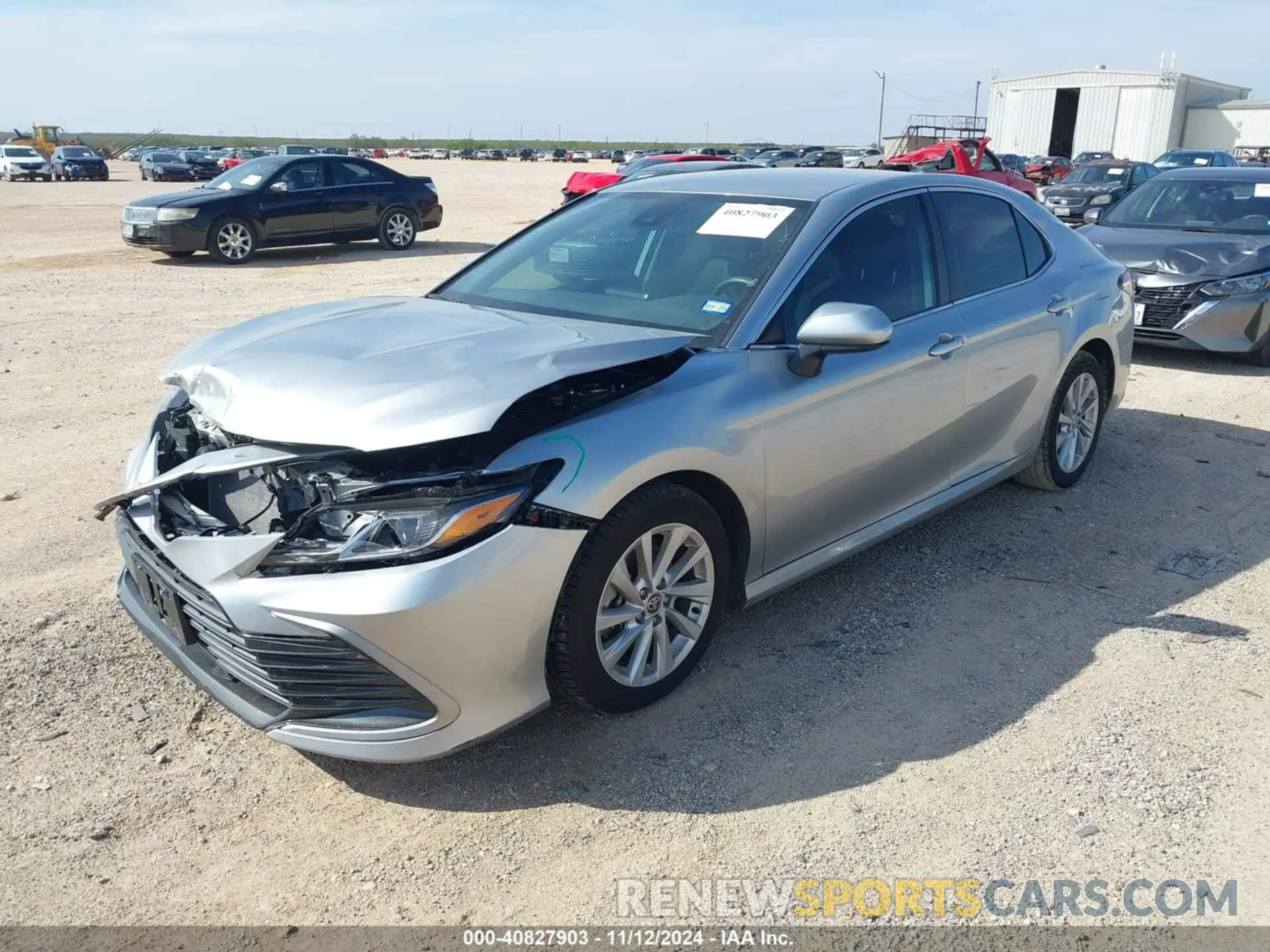 2 Photograph of a damaged car 4T1C11AK3PU808437 TOYOTA CAMRY 2023
