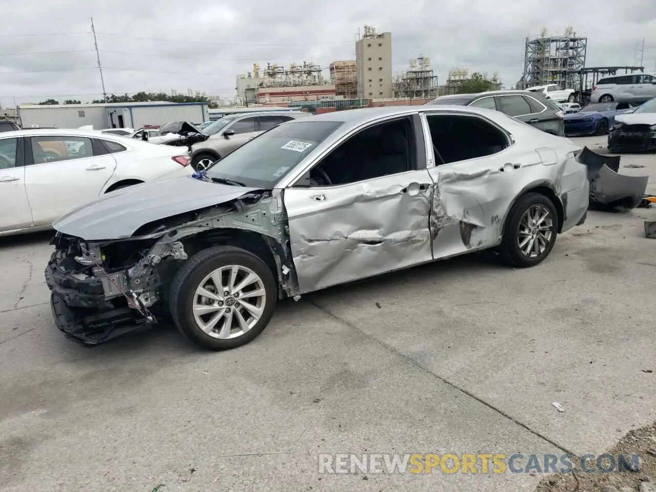 1 Photograph of a damaged car 4T1C11AK3PU817431 TOYOTA CAMRY 2023
