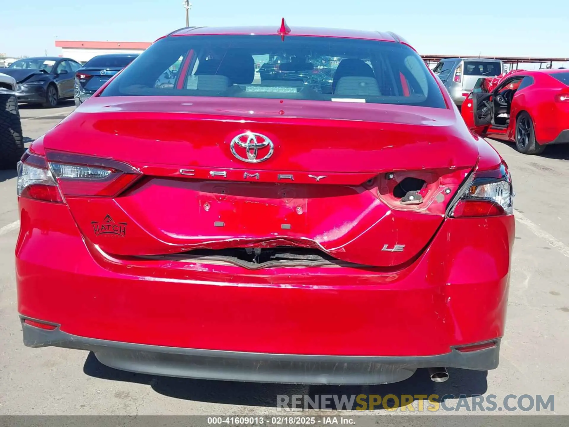 6 Photograph of a damaged car 4T1C11AK4PU137022 TOYOTA CAMRY 2023
