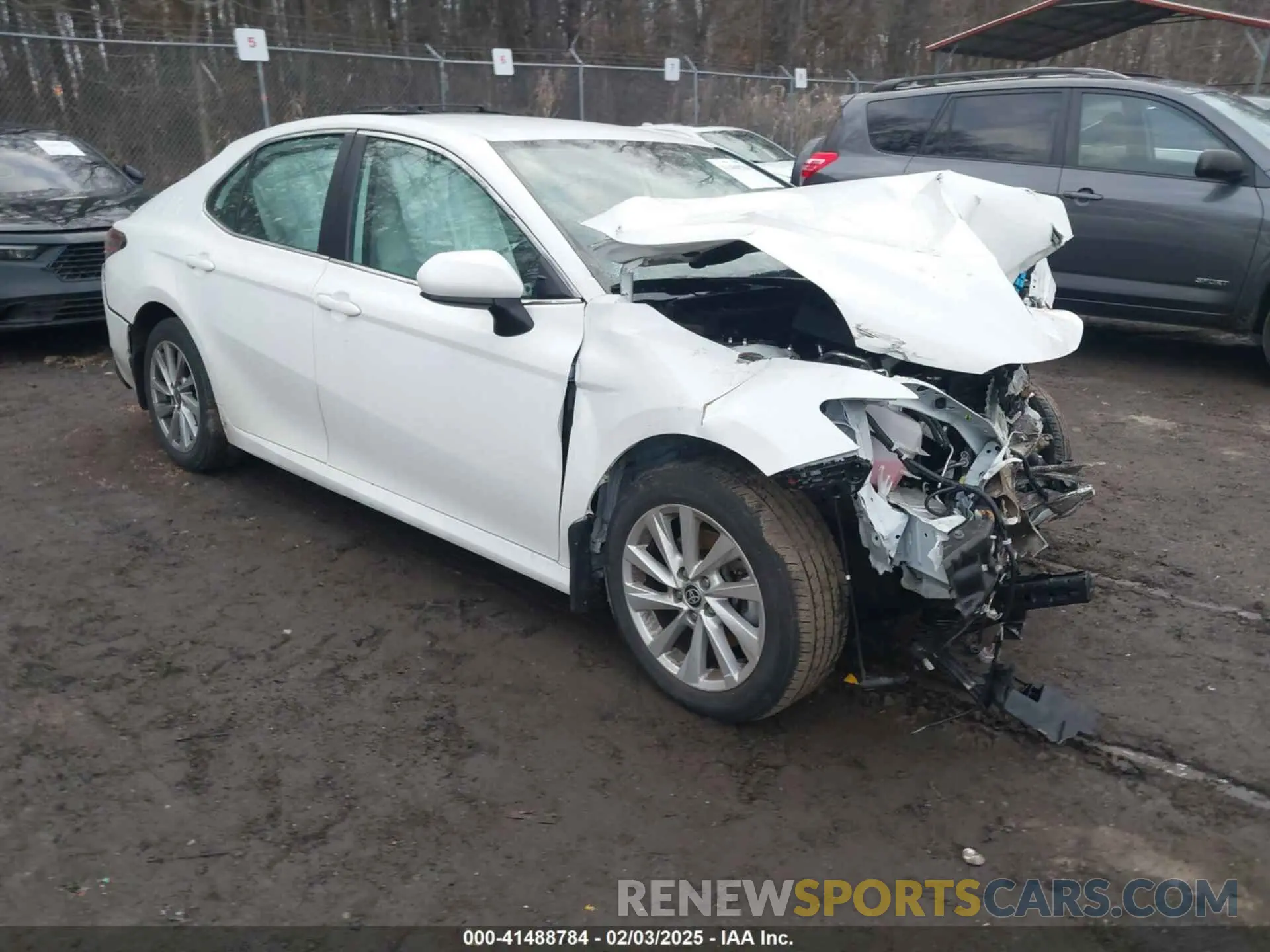 1 Photograph of a damaged car 4T1C11AK4PU185653 TOYOTA CAMRY 2023