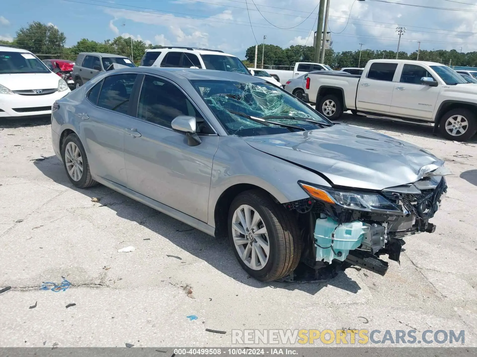 1 Photograph of a damaged car 4T1C11AK4PU736468 TOYOTA CAMRY 2023