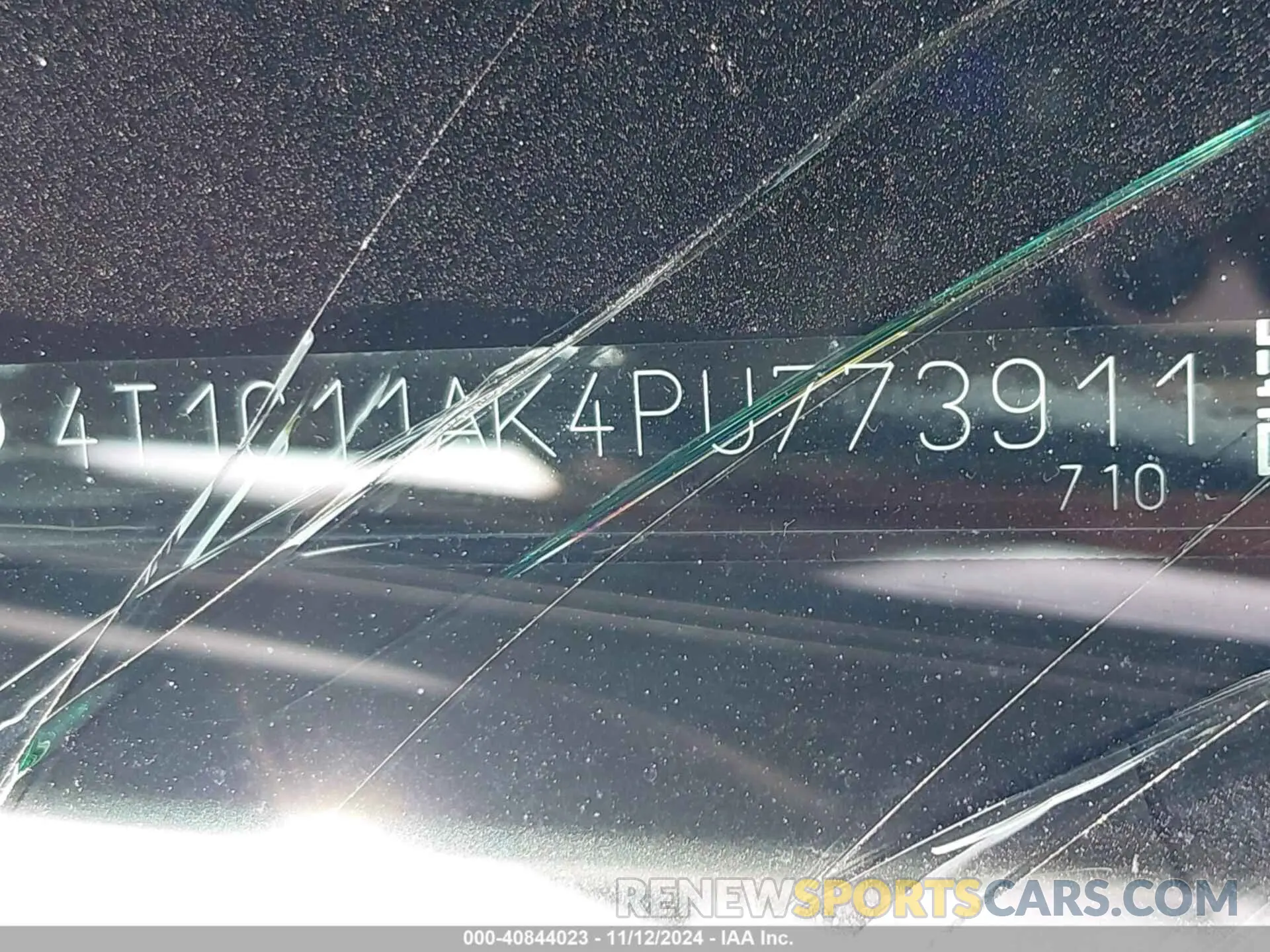9 Photograph of a damaged car 4T1C11AK4PU773911 TOYOTA CAMRY 2023