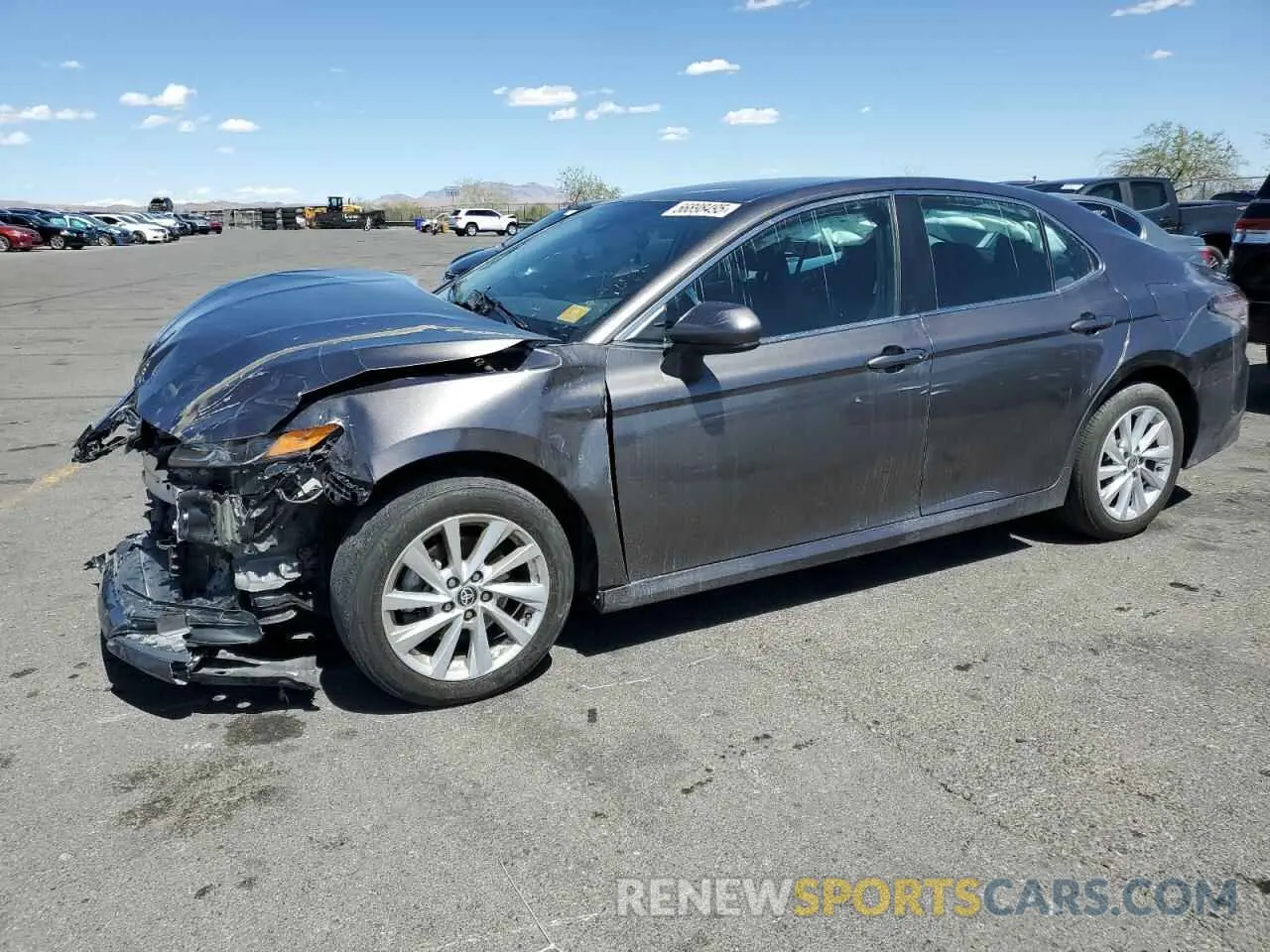 1 Photograph of a damaged car 4T1C11AK5PU168036 TOYOTA CAMRY 2023